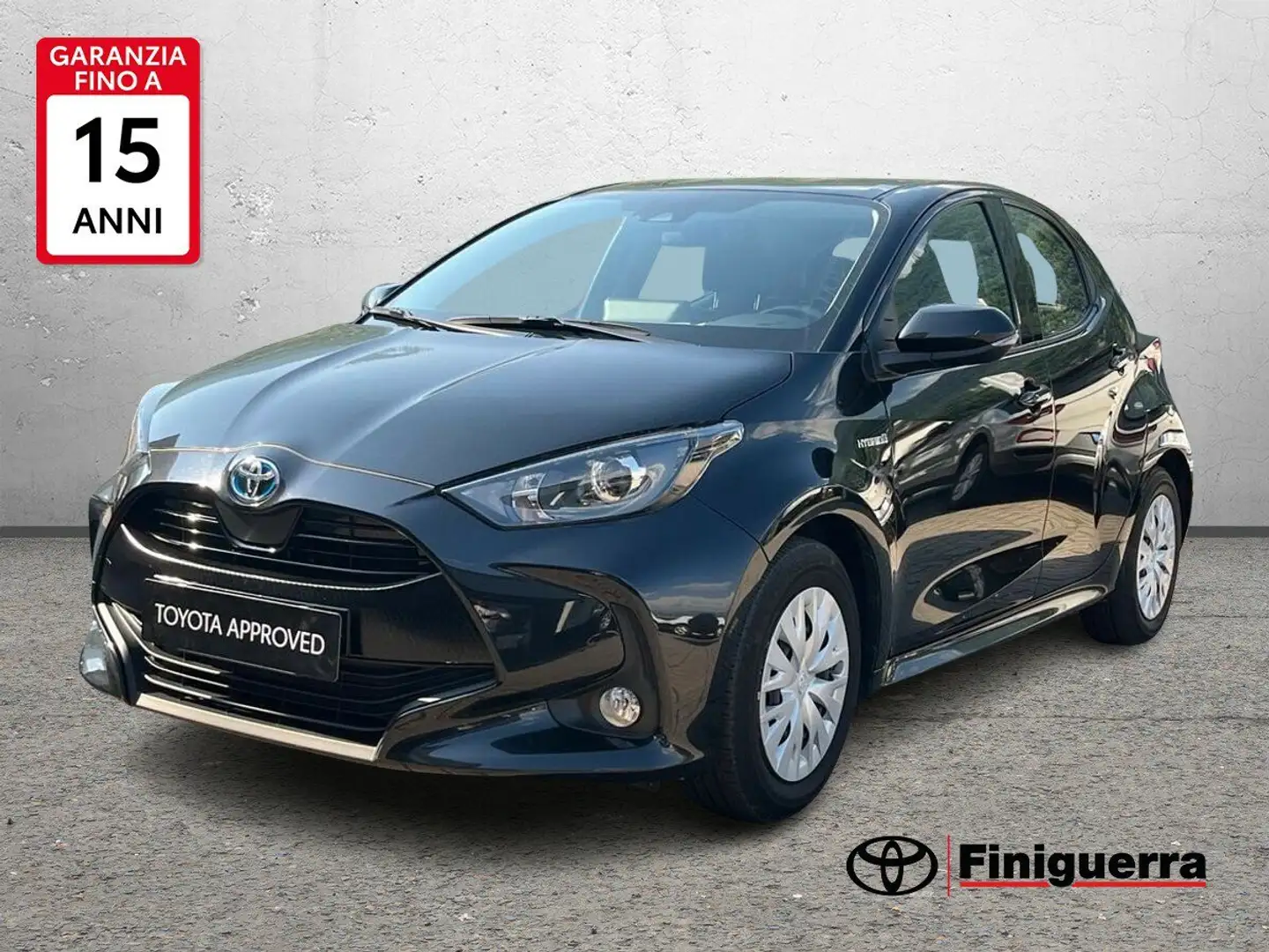 Toyota Yaris 1.5 Hybrid 5 porte Active Nero - 1