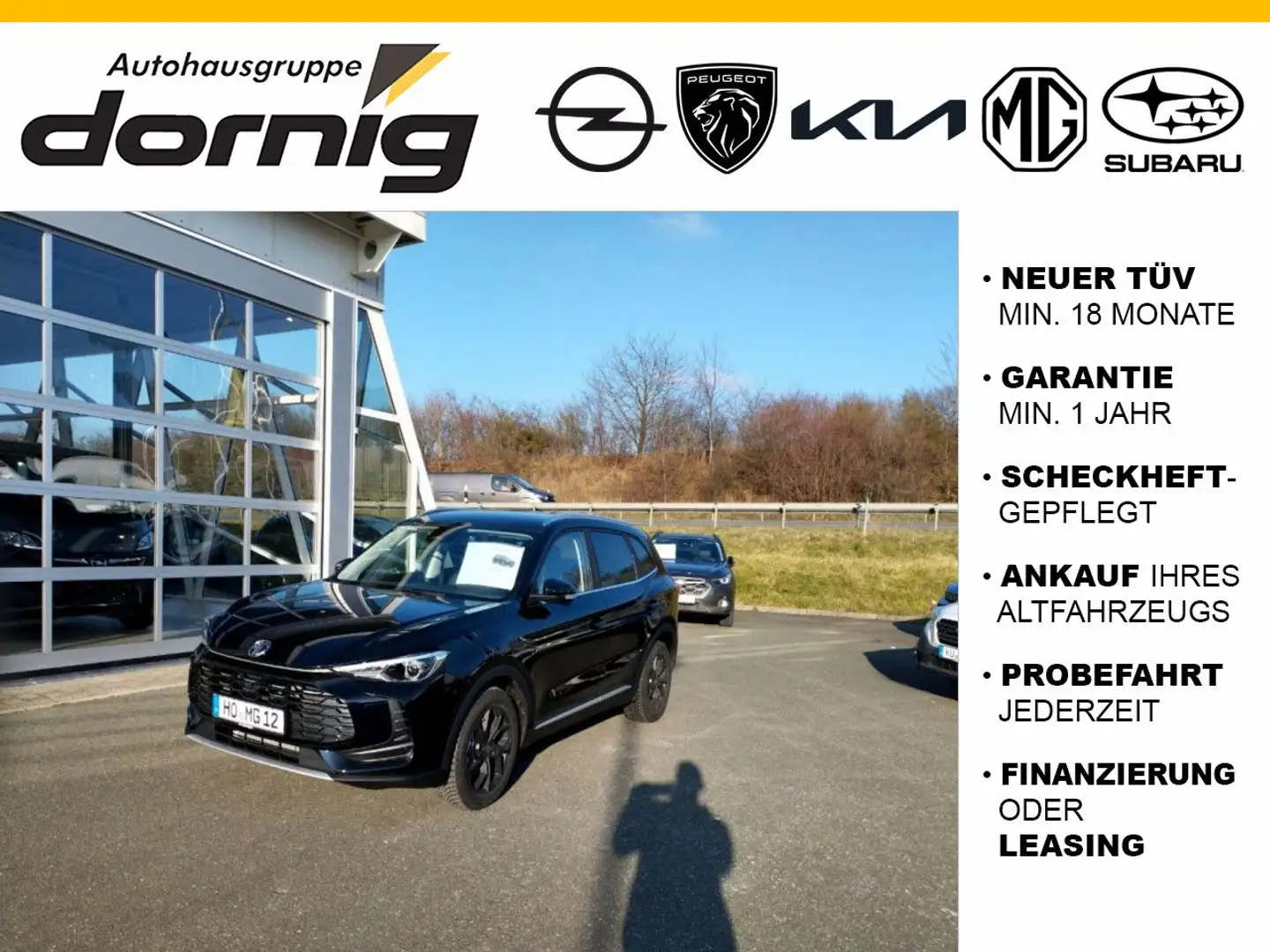 MG ZS Hybrid+ Luxury 1.5 MY24 Noir - 1