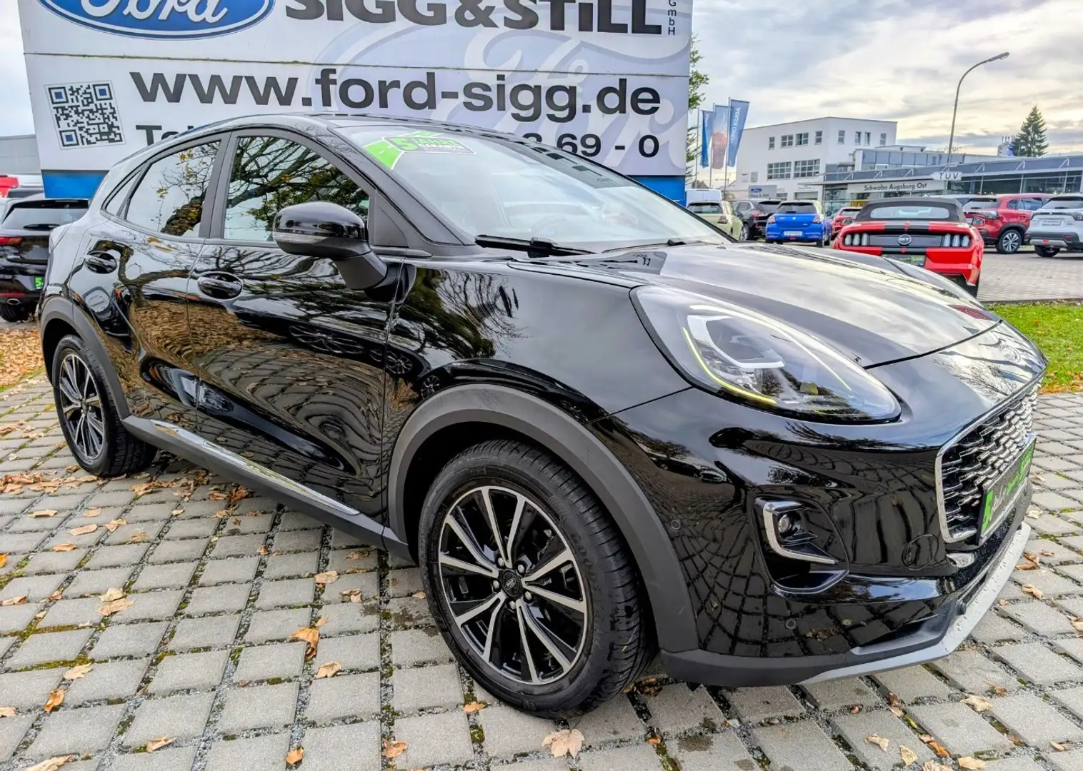 Ford Puma 1.0 Titanium AT LED*ACC*NAV*KLIMAAUT*SHZ*PDC Zwart - 2