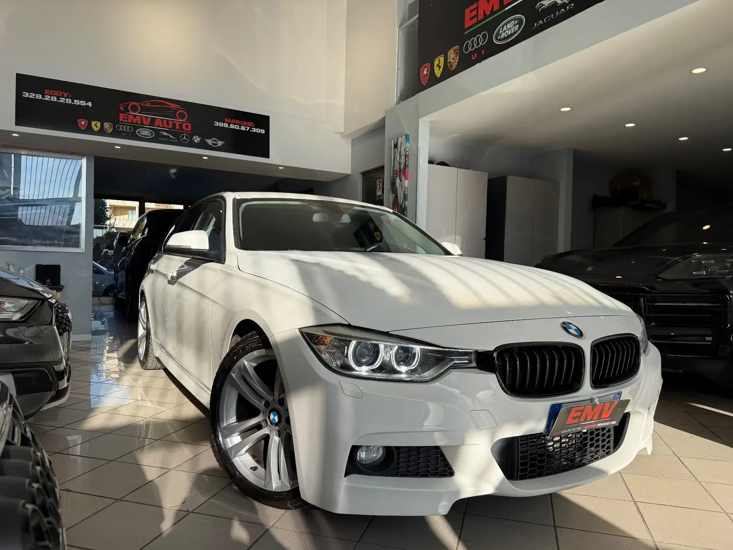 BMW 318 318d Touring Msport Bianco - 1