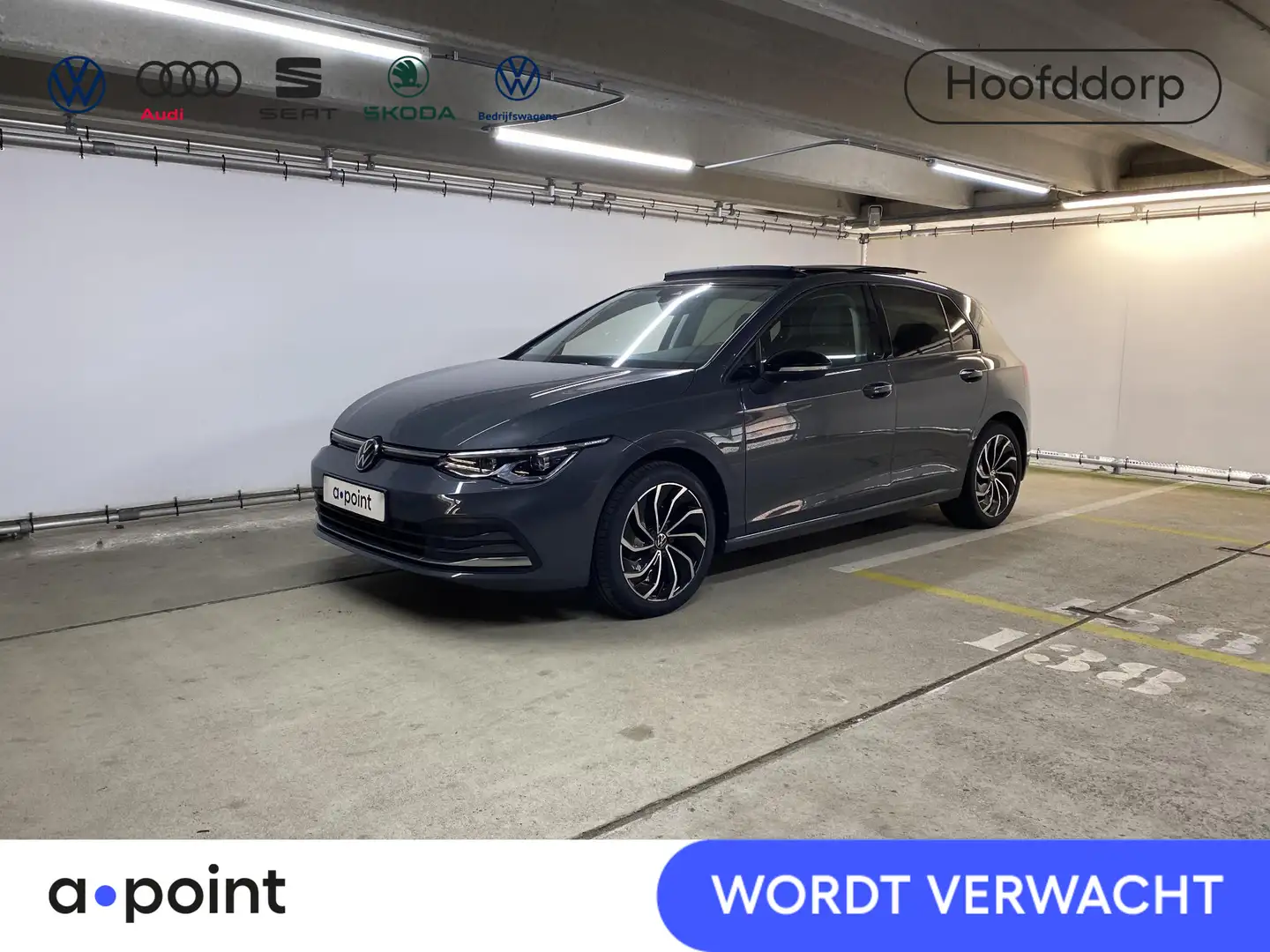 Volkswagen Golf 1.5 eTSI Life Active | 130 pk Automaat (DSG) | Nav Grijs - 1