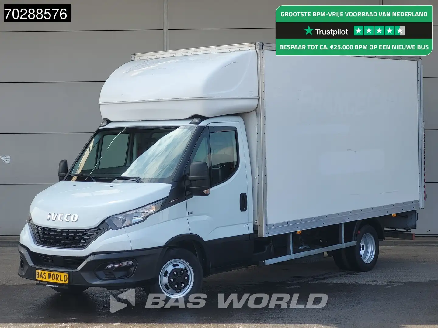 Iveco Daily 35C16 3.0L Laadklep Zijdeur Dubbellucht Bakwagen A Wit - 1