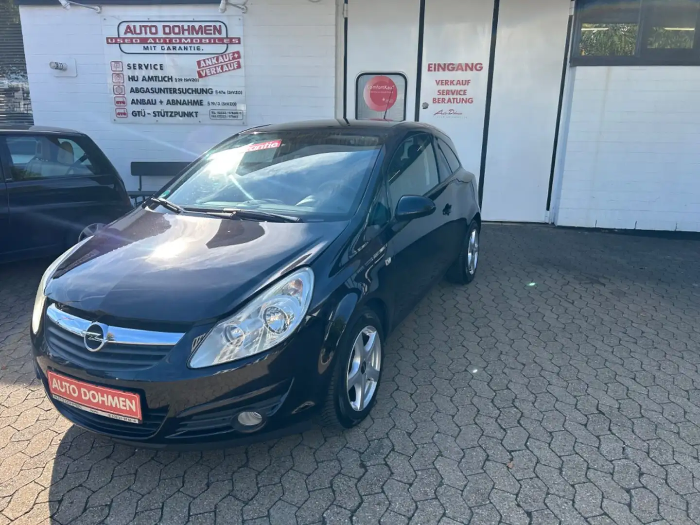Opel Corsa D Edition Schwarz Schwarz - 1