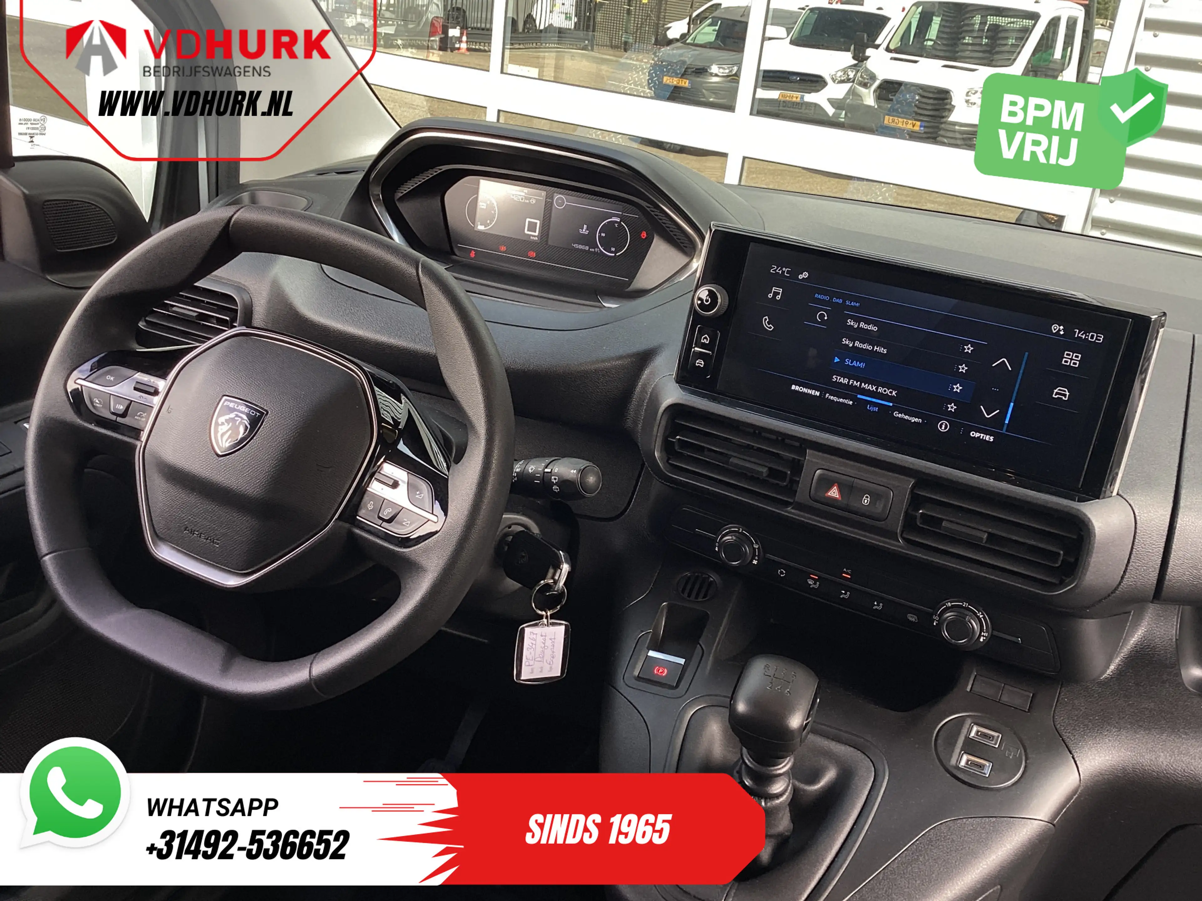 Peugeot Partner 1.5 HDI 100 pk Dealer Onderhouden/ 3Pers./ Carplay — photo 3