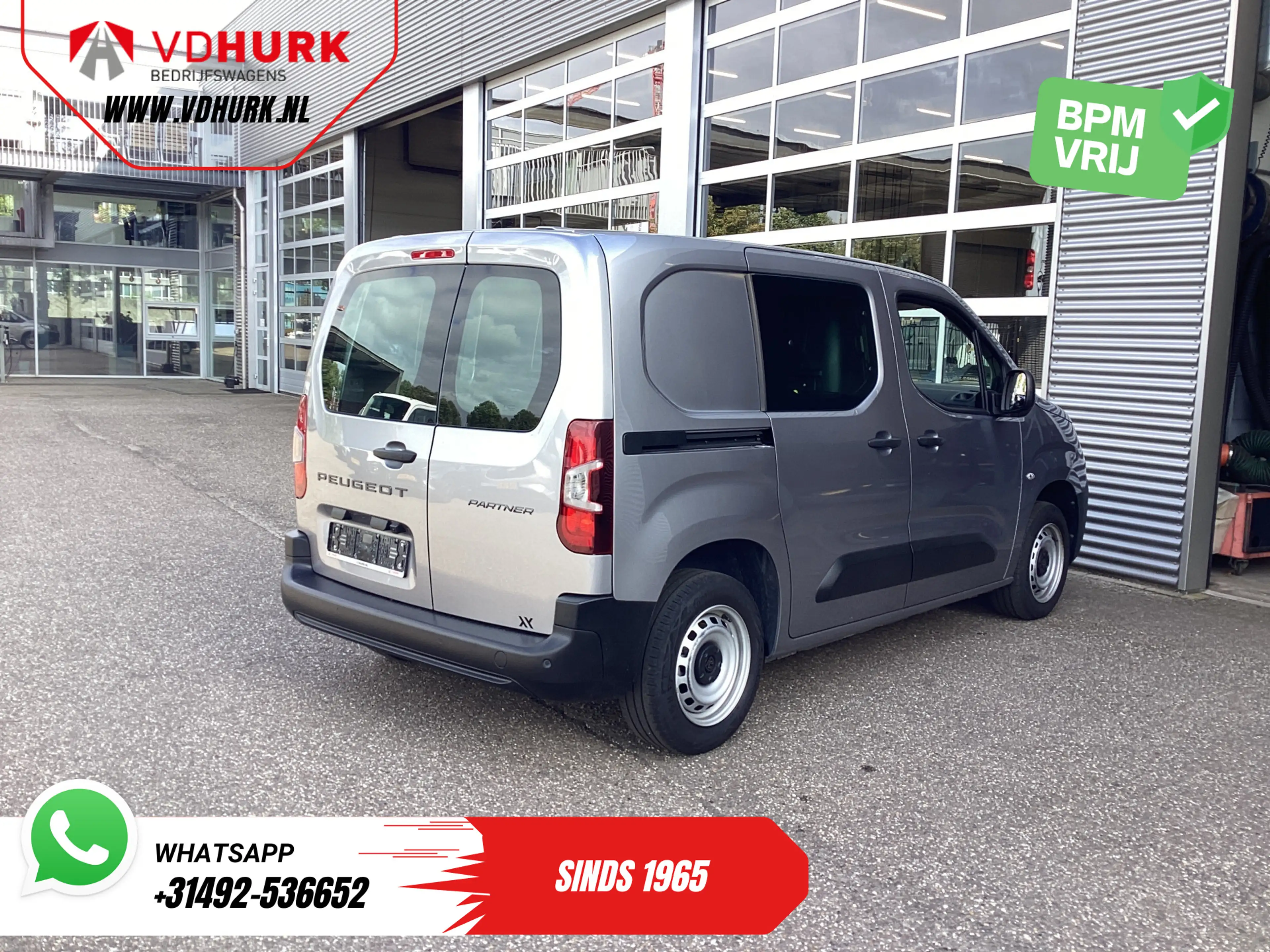 Peugeot Partner 1.5 HDI 100 pk Dealer Onderhouden/ 3Pers./ Carplay — photo 9