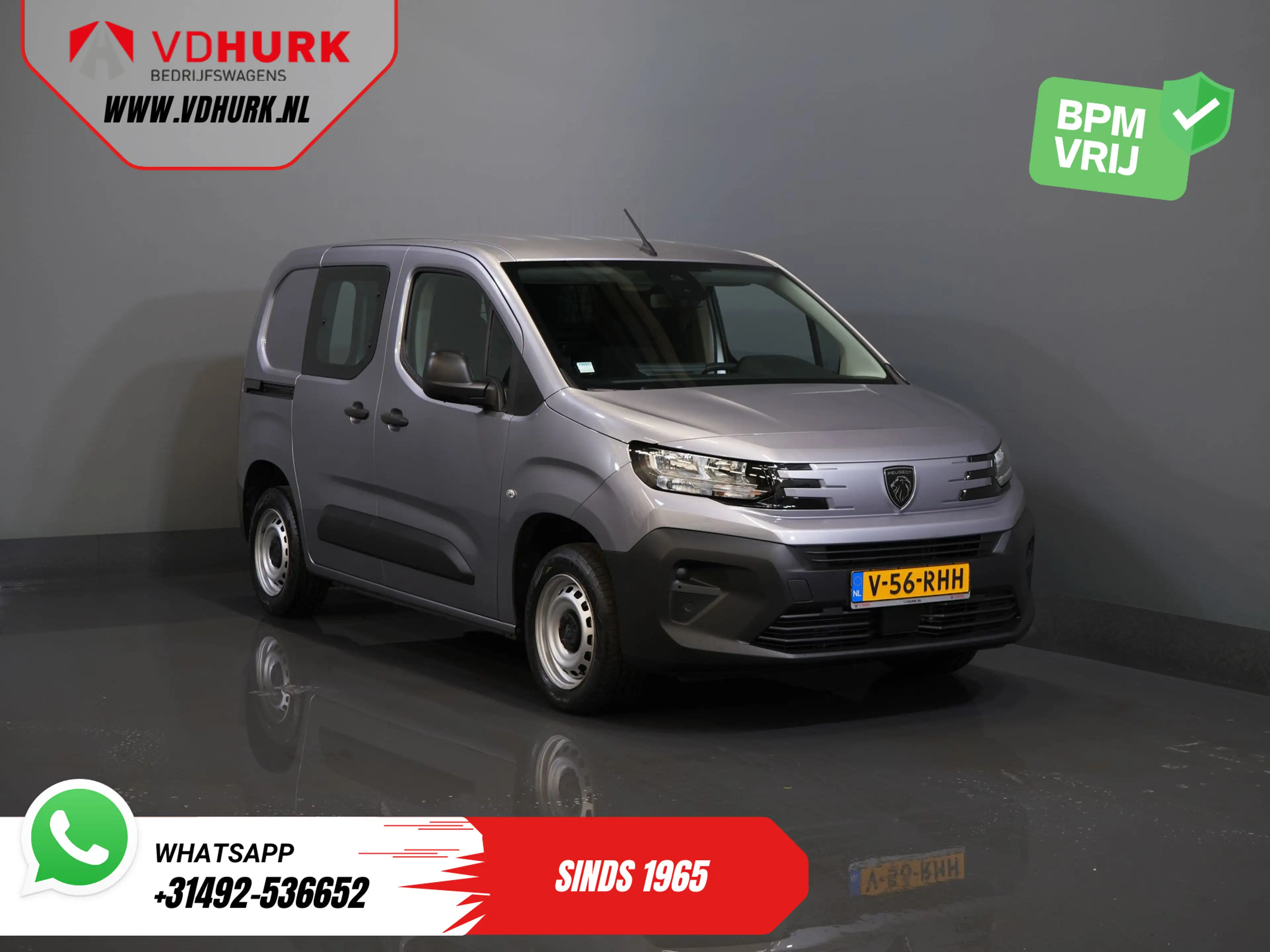 Peugeot Partner 1.5 HDI 100 pk Dealer Onderhouden/ 3Pers./ Carplay