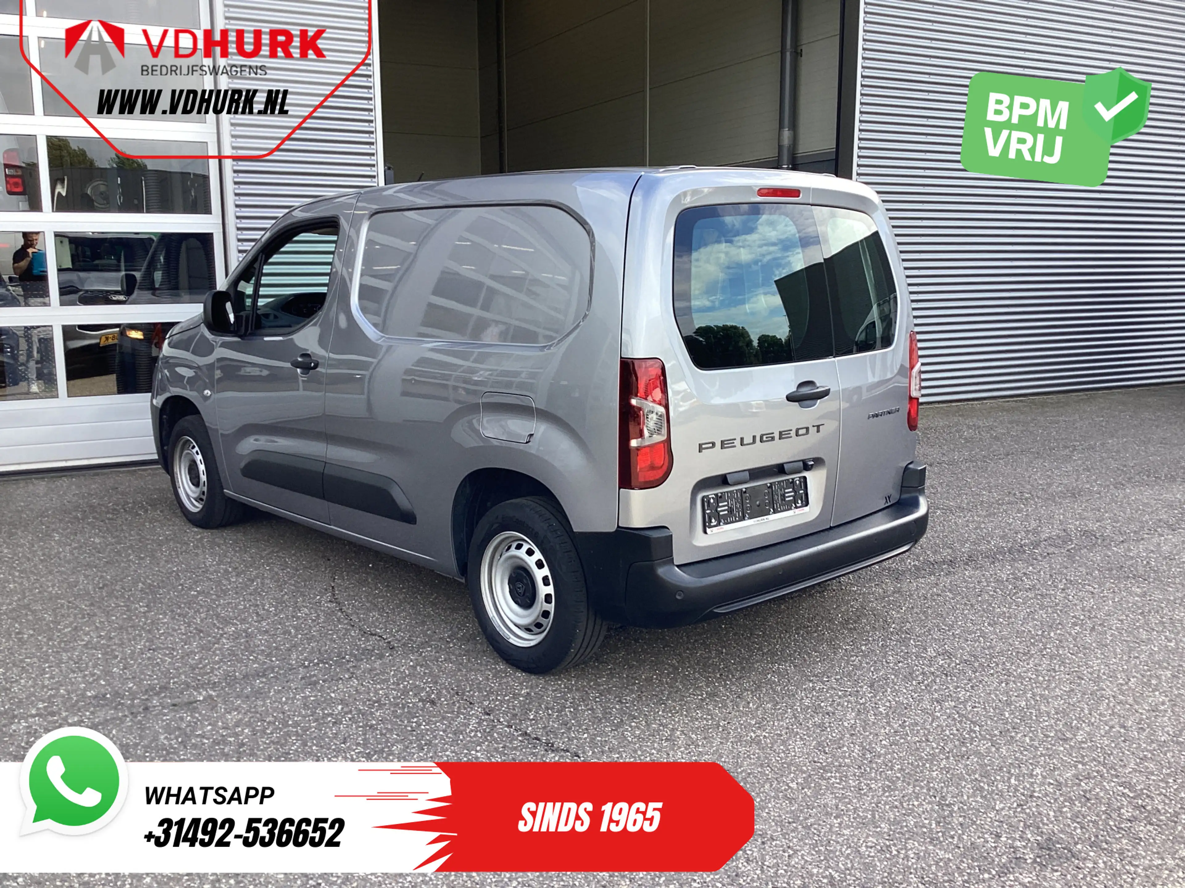 Peugeot Partner 1.5 HDI 100 pk Dealer Onderhouden/ 3Pers./ Carplay — photo 2