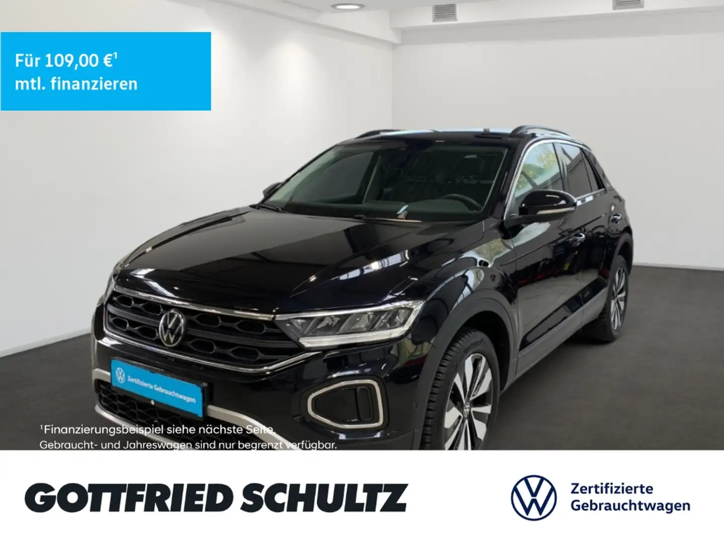 Volkswagen T-Roc GOAL TSI SITZHEIZUNG EINPARKHILFE NAVI LED Schwarz - 1