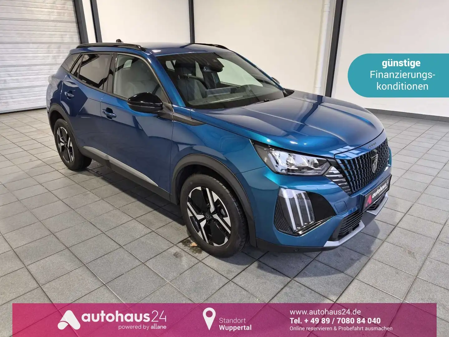 Peugeot 2008 1.2 PureTech 100 Allure|LED|PDC|Sitzhzg Bleu - 1