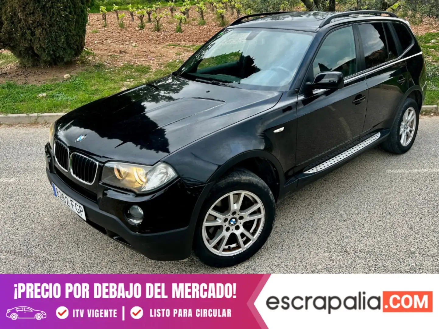 BMW X3 2.0d Noir - 1