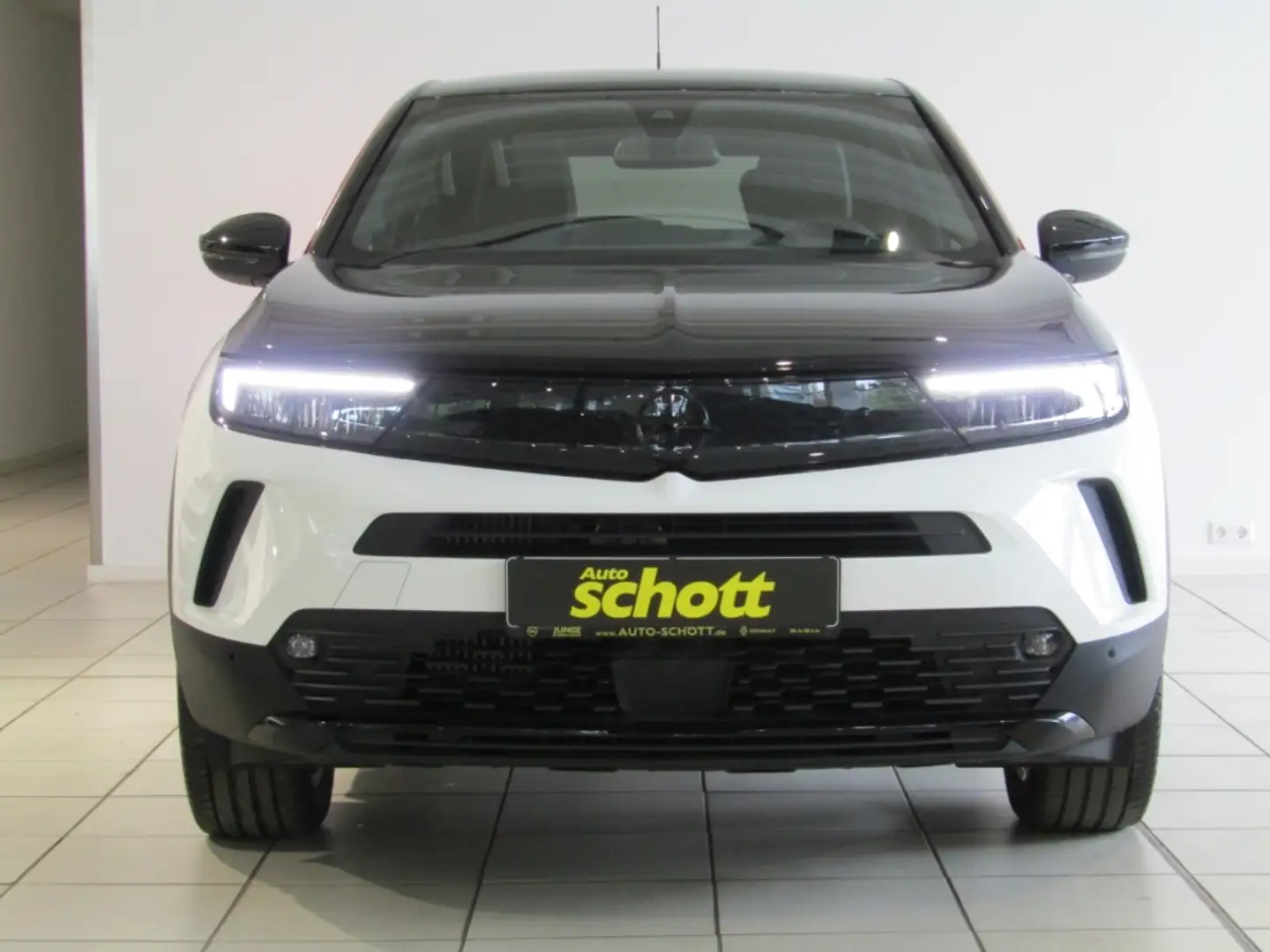 Opel Mokka EU6d GS Line 1.2 KLIM SHZ NAV BT APP PDC KAM Weiß - 2