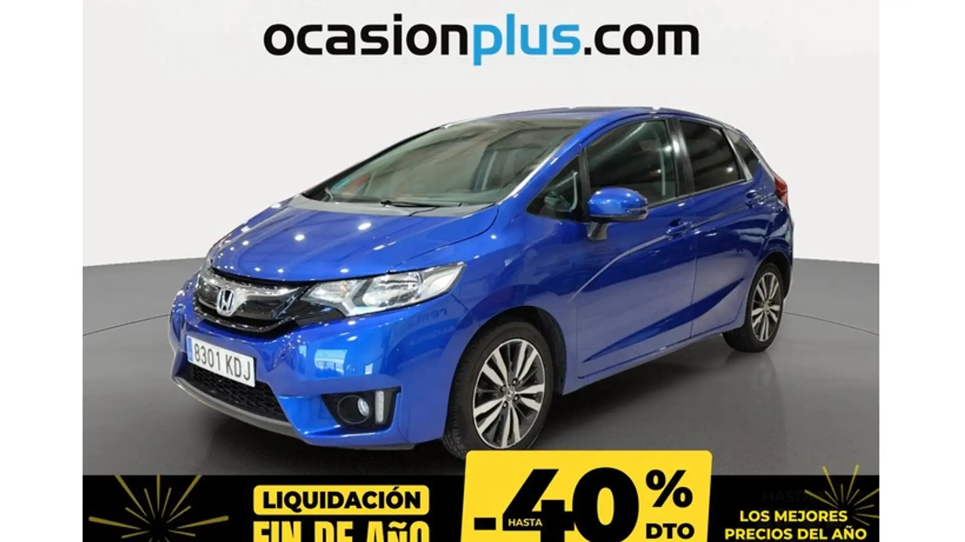 Honda Jazz 1.3 i-VTEC Elegance Navi Bleu - 1