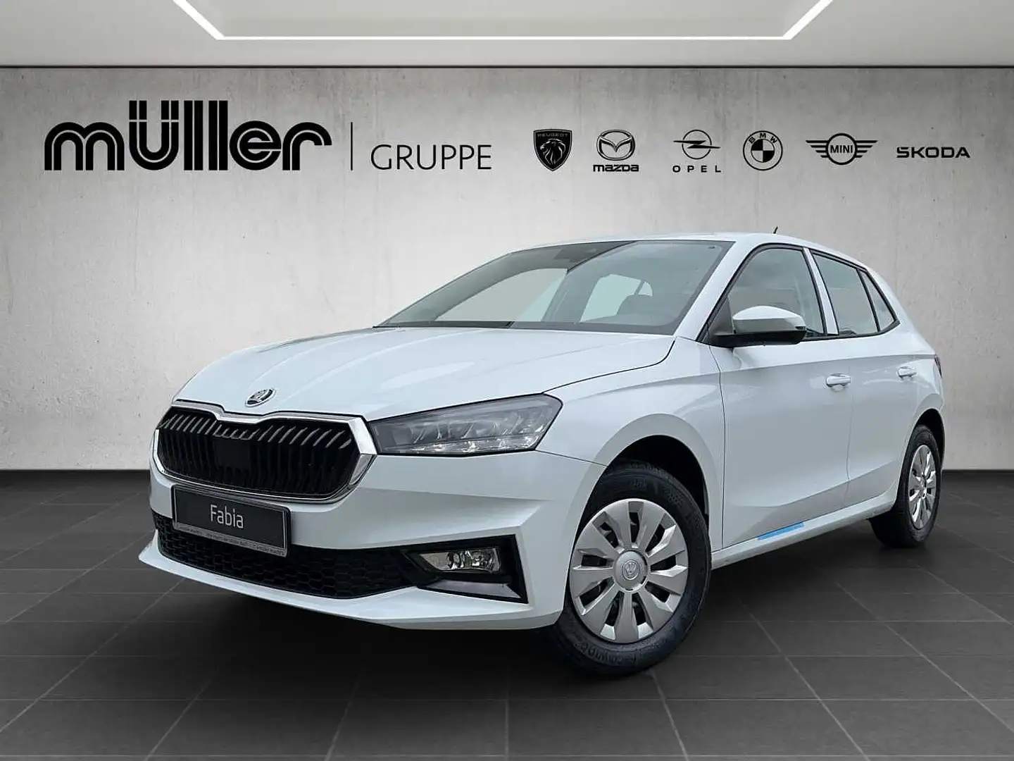 Skoda Fabia Essence 1.0 MPI Weiß - 1