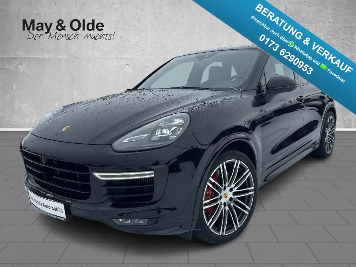 Porsche Cayenne GTS PDLS+ 360° ACC Pano Bose Standhzg. Schwarz - 1
