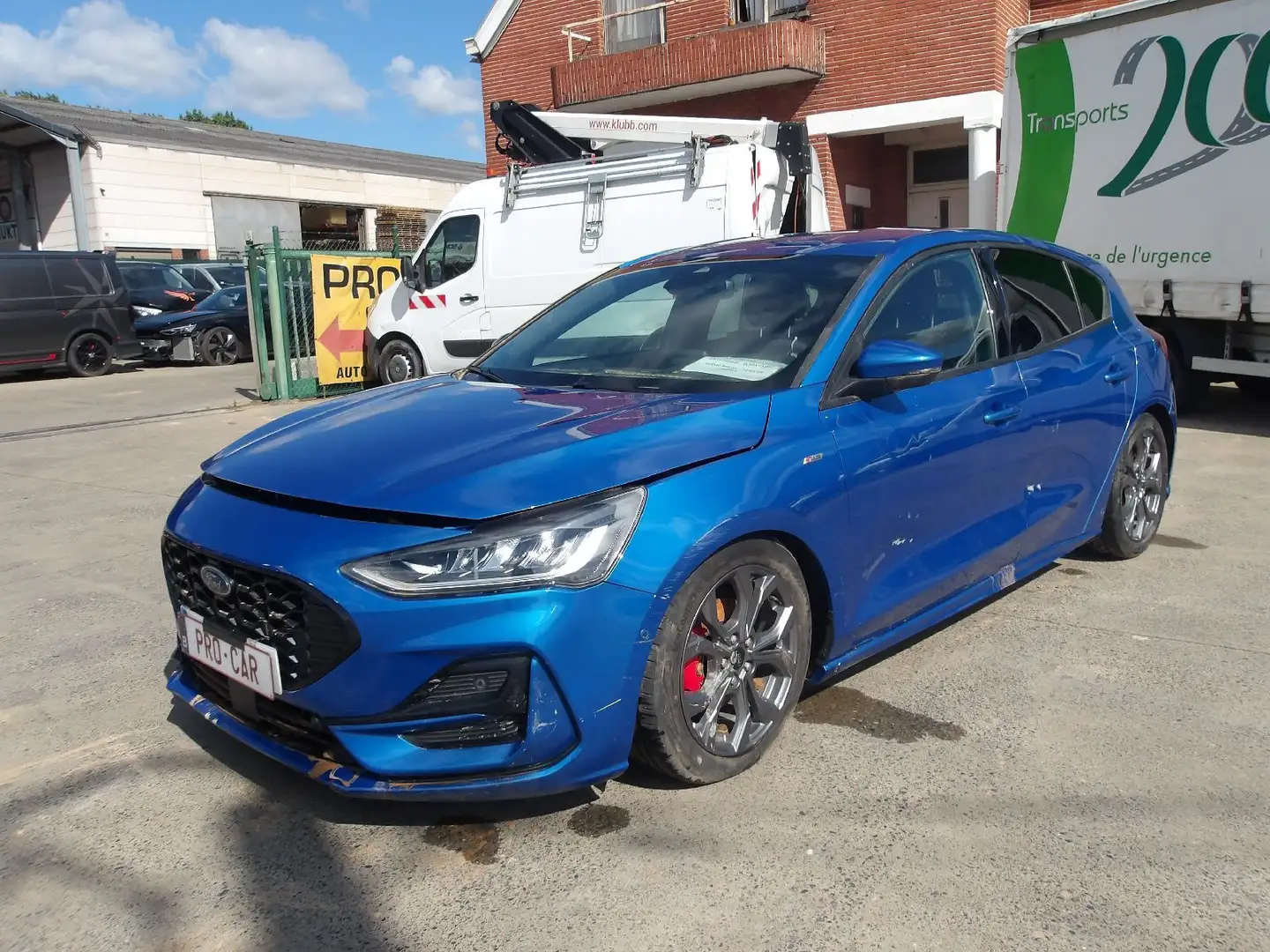 Ford Focus St-line Bleu - 1