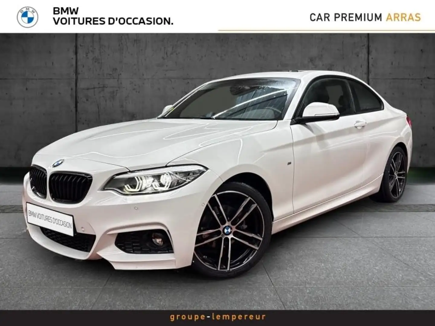 BMW 218 218dA 150ch M Sport Wit - 1