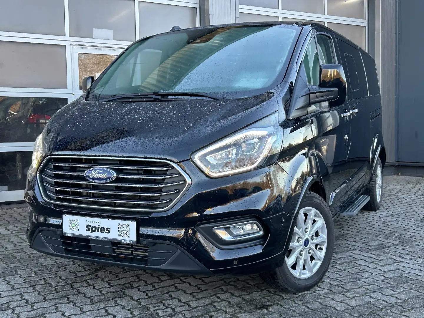 Ford Transit L2 Tourneo Trend AHK Navi Shz PDC Xenon Schwarz - 2