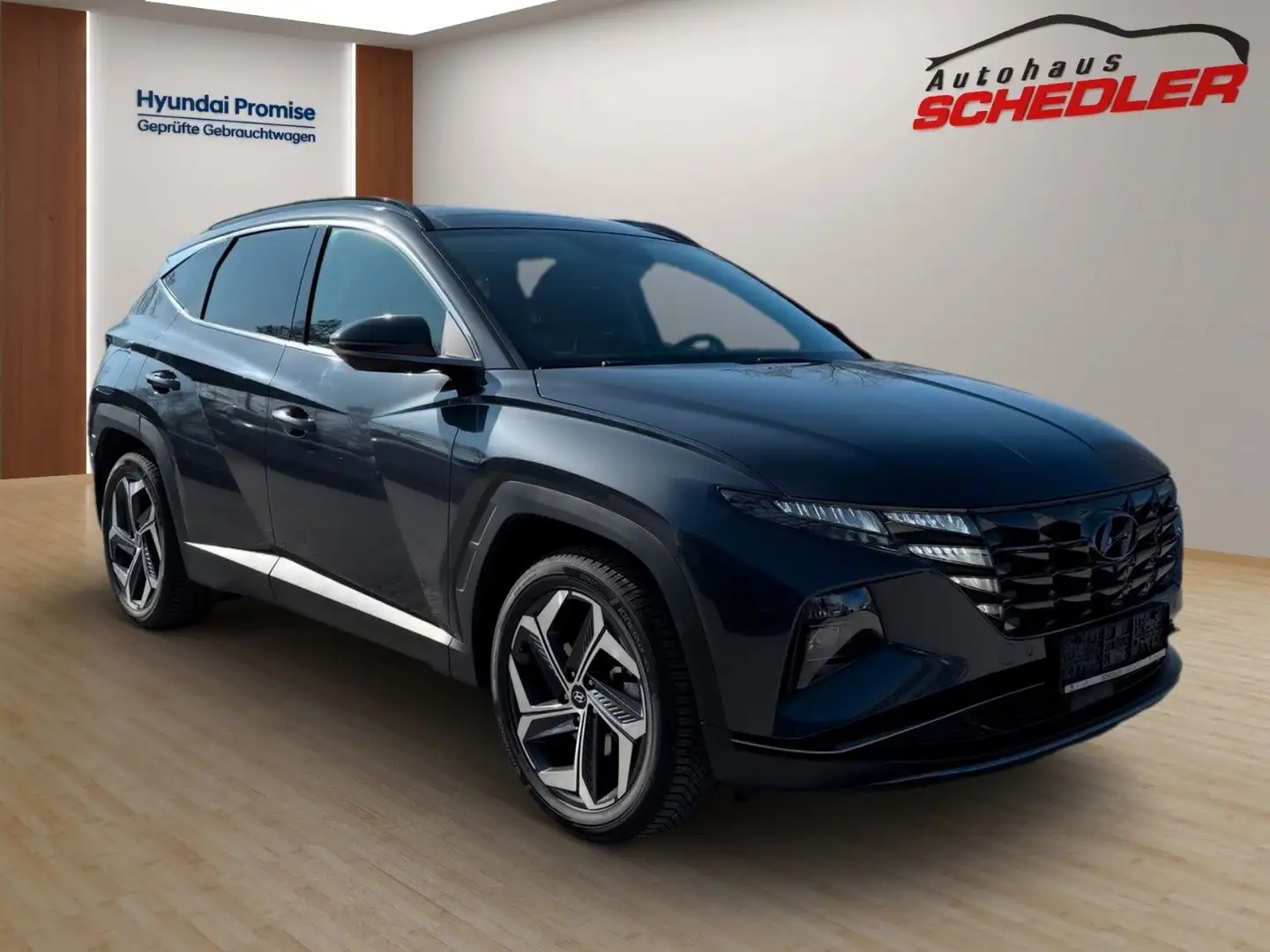 Hyundai TUCSON Prime Plug-In Hybrid 4WD + PANO + AHK Gris - 2