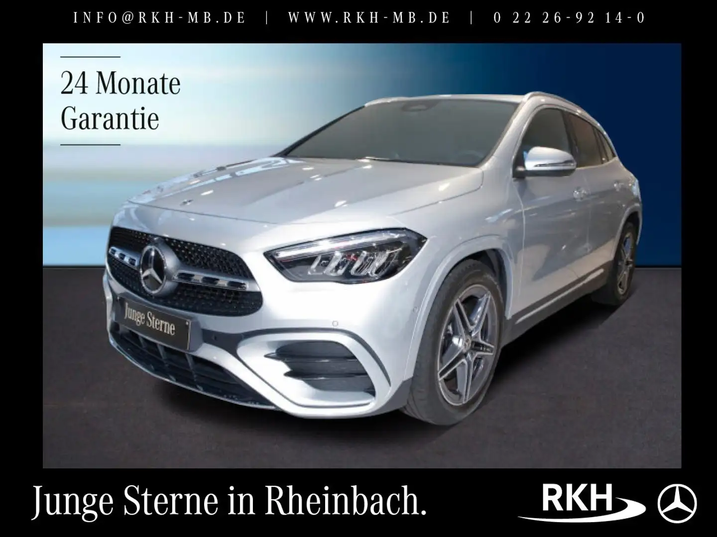 Mercedes-Benz GLA 200 GLA 200 AMG Line Kamera/Navi/Totw./LED/el Heckkl Argent - 1