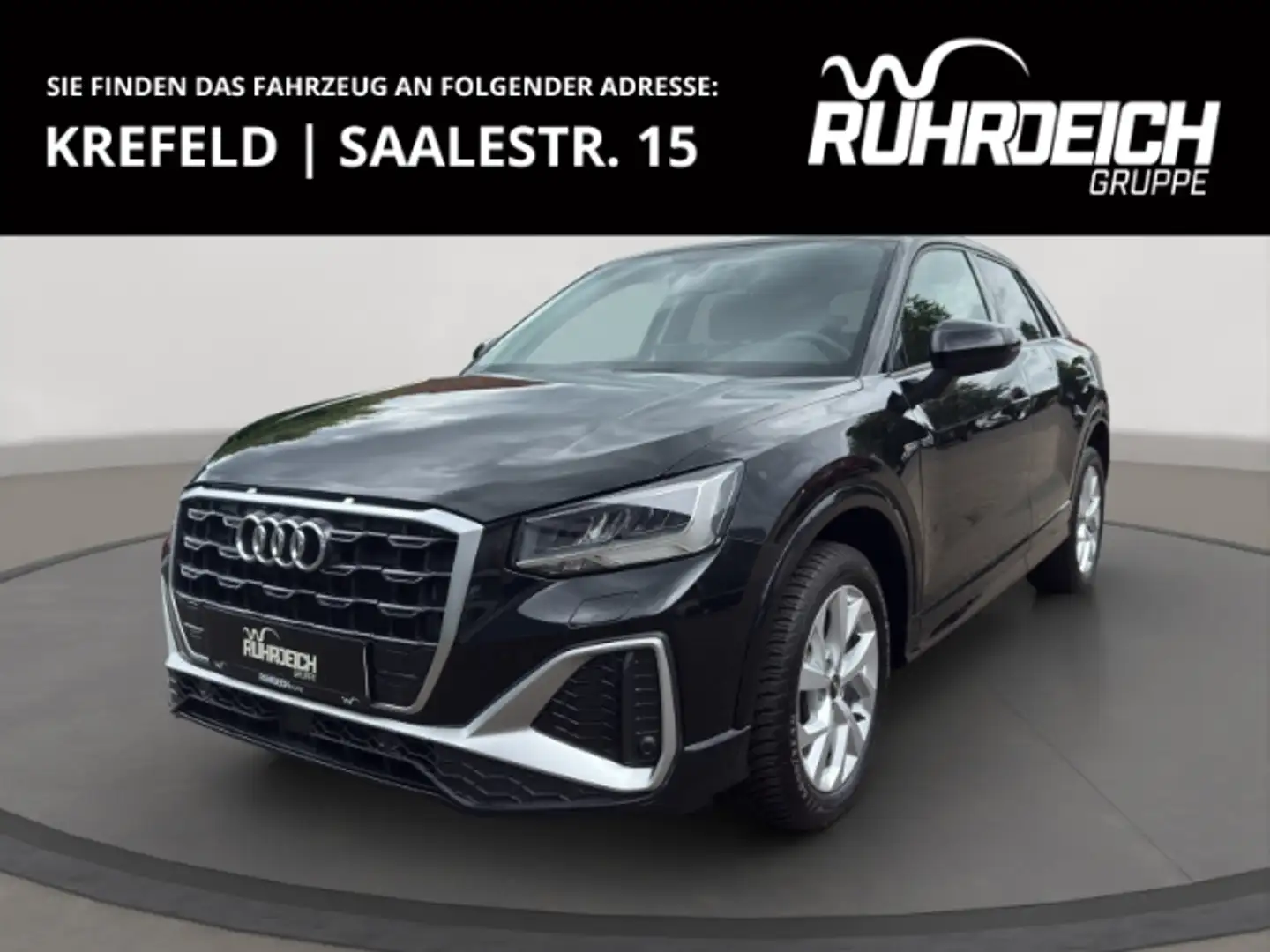 Audi Q2 35 TFSI S line Navi LED El. Heckklappe Apple CarPl Noir - 1