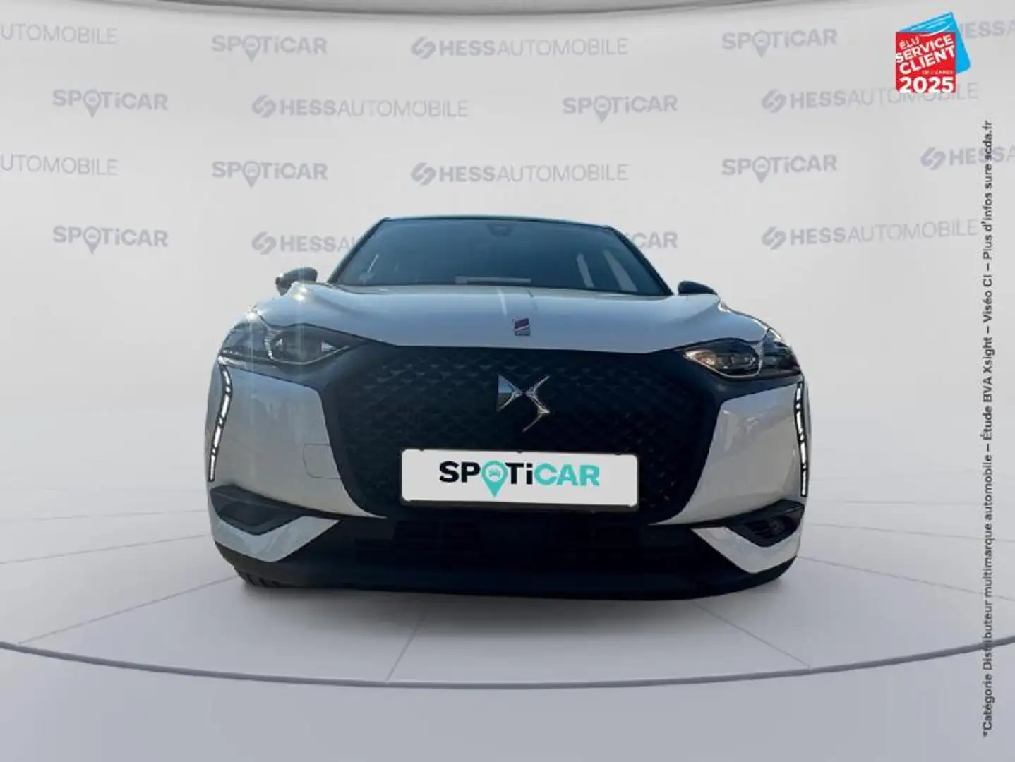 DS Automobiles DS 3 Crossback PureTech 130ch Grand Chic Automatique 109g Blanc - 2