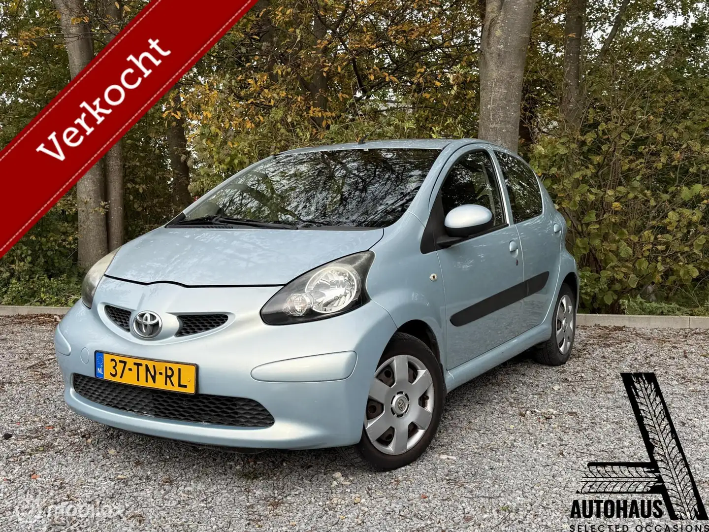 Toyota Aygo 1.0-12V Sport NAP APK ELEKTRISCHE RAMEN Blauw - 1