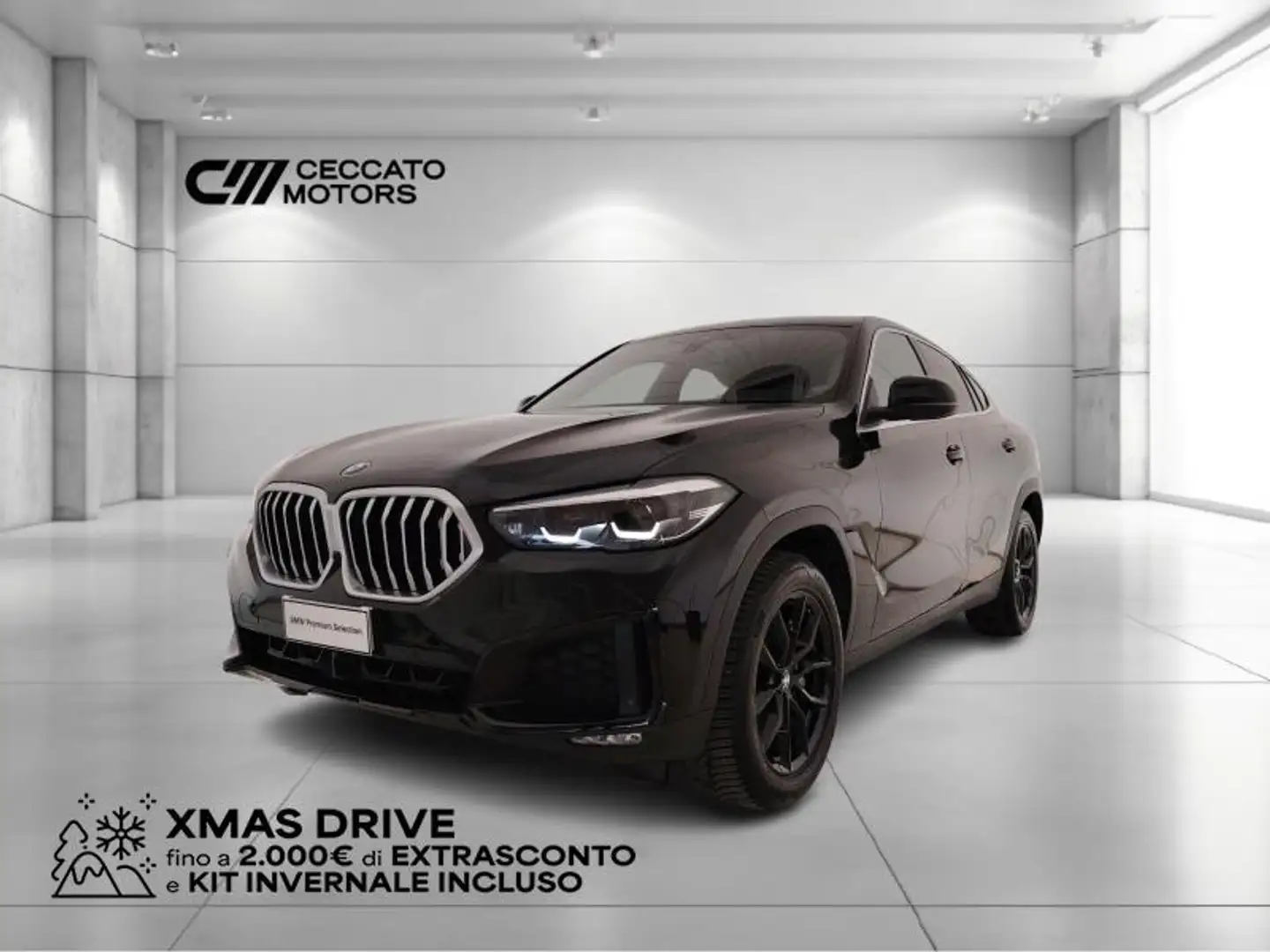 BMW X6 xdrive30d mhev 48V xLine auto Schwarz - 1