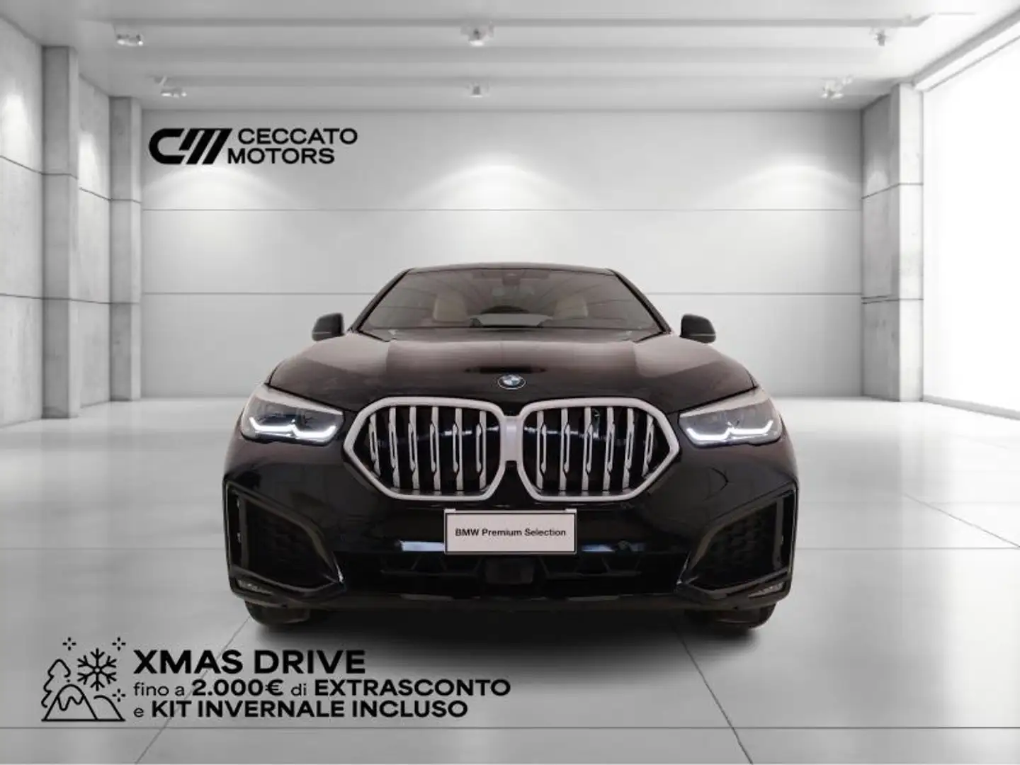 BMW X6 xdrive30d mhev 48V xLine auto Schwarz - 2