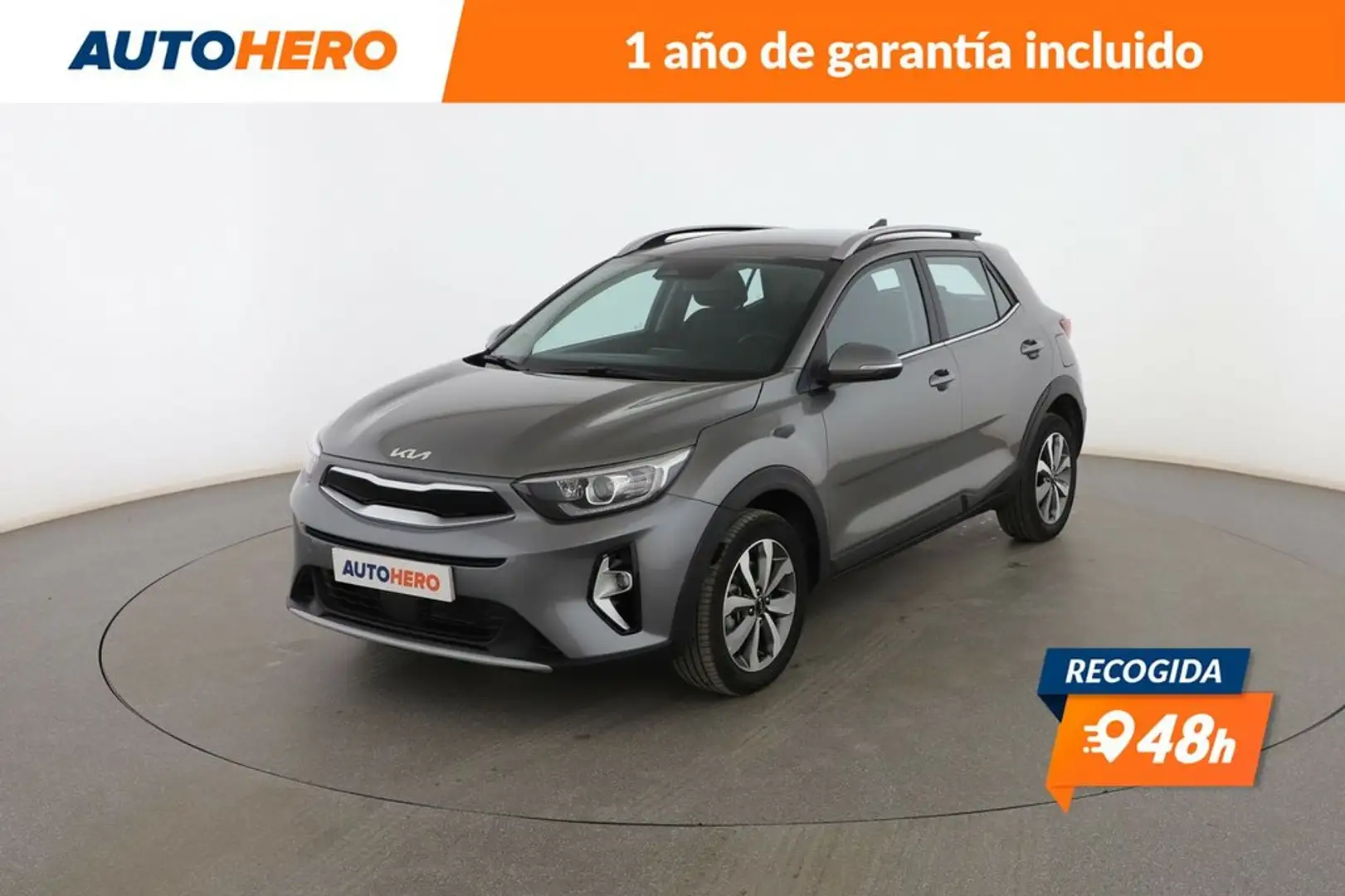 Kia Stonic 1.2 Drive Plus Gris - 1