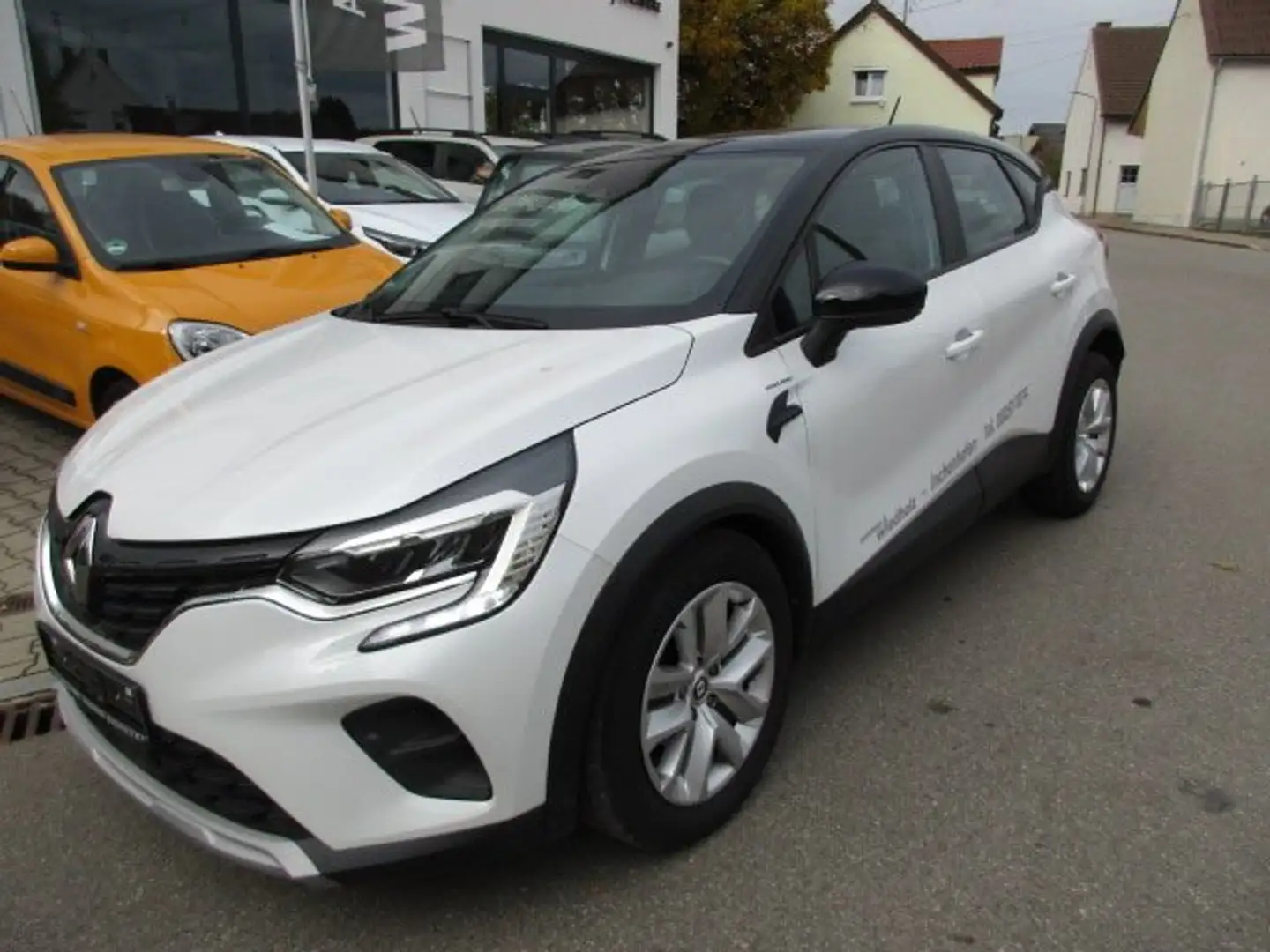 Renault Captur TCE 90 Navi Rückfahrkamera Lenkradheizung Sitzh Weiß - 2