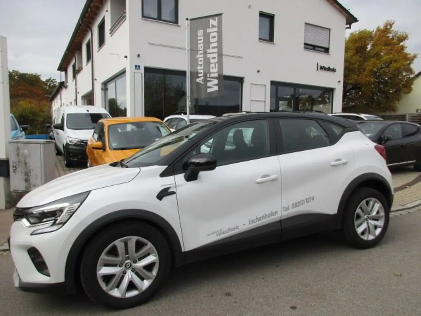 Renault Captur TCE 90 Navi Rückfahrkamera Lenkradheizung Sitzh Weiß - 1