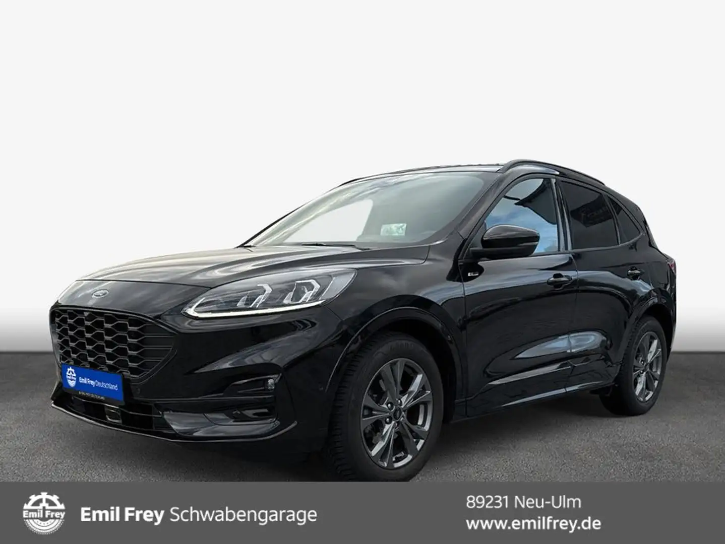 Ford Kuga 1.5 EcoBoost ST-LINE X *AHK*TWA*ACC* Zwart - 1