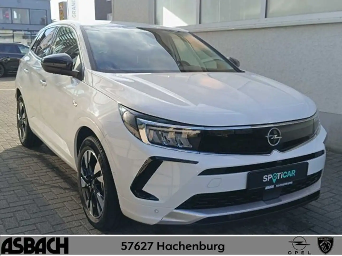 Opel Grandland Hybrid Elegance Weiß - 1