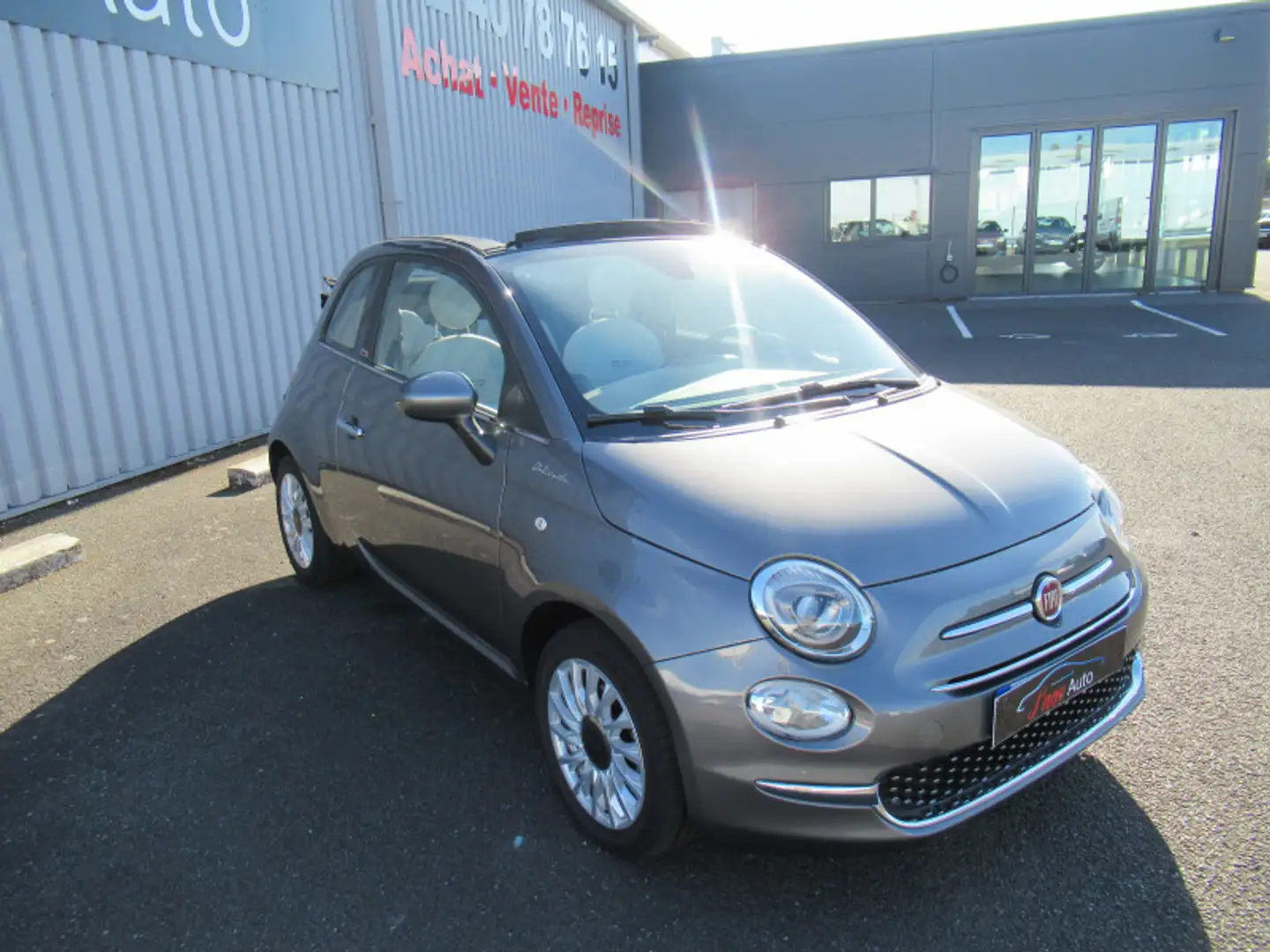 Fiat 500C 1.0 70CH BSG S\u0026S DOLCEVITA Gris - 2
