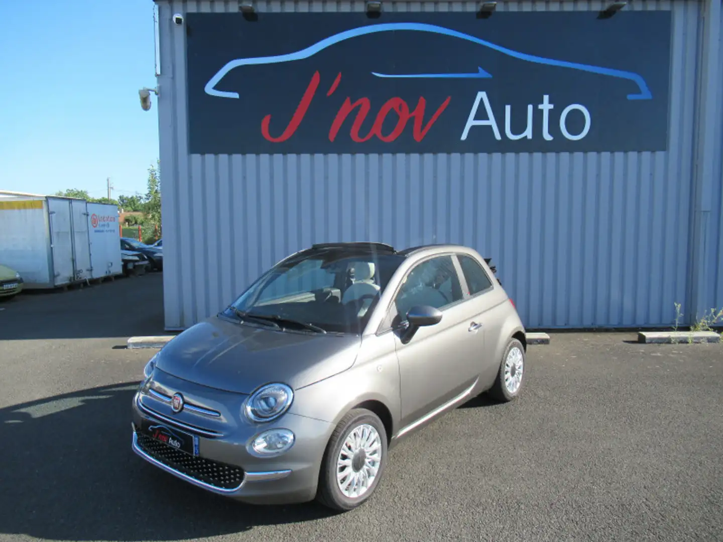 Fiat 500C 1.0 70CH BSG S\u0026S DOLCEVITA Gris - 1