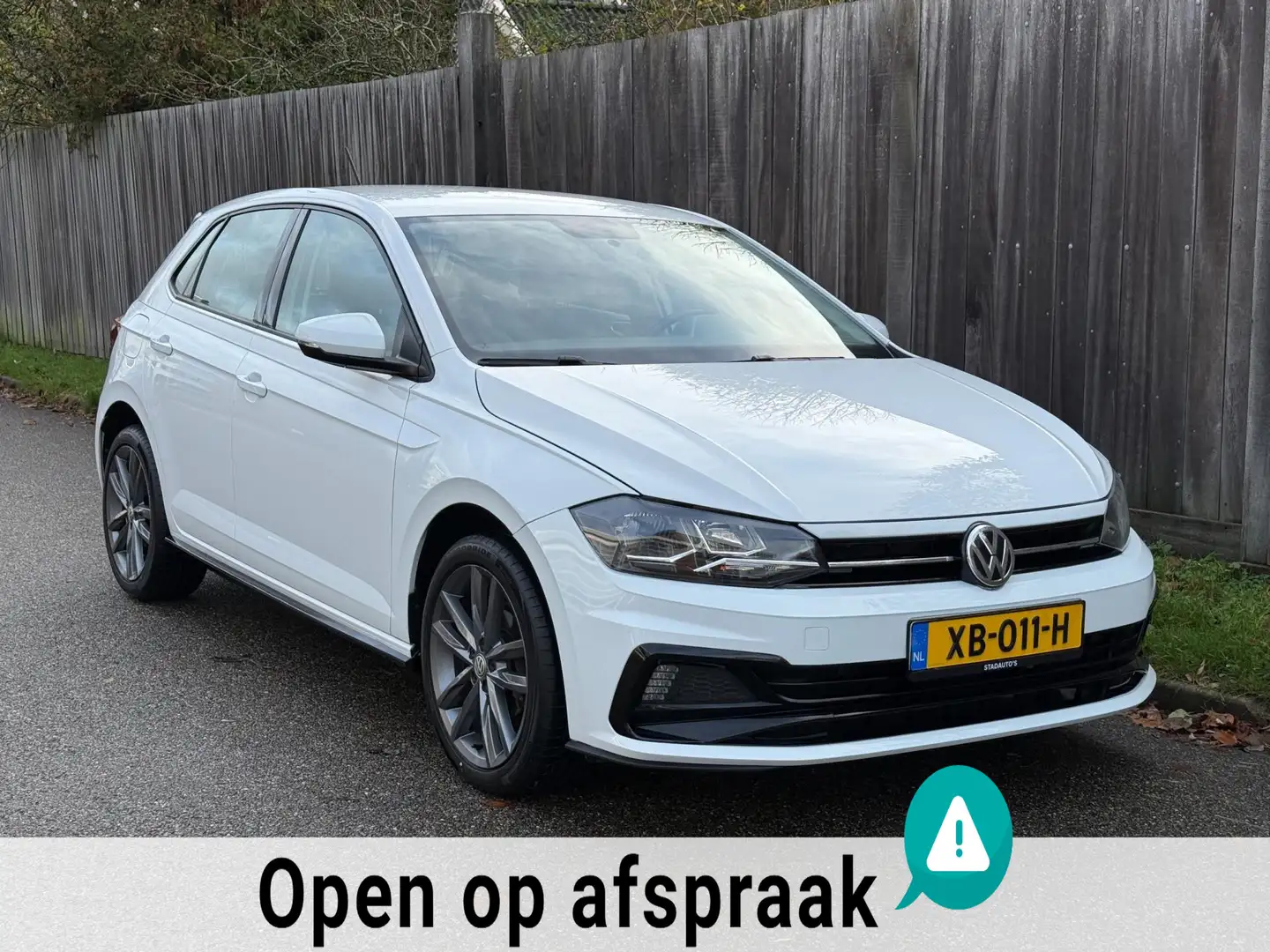 Volkswagen Polo 1.0 TSI DSG Automaat R-Line Carplay LED ! Wit - 2