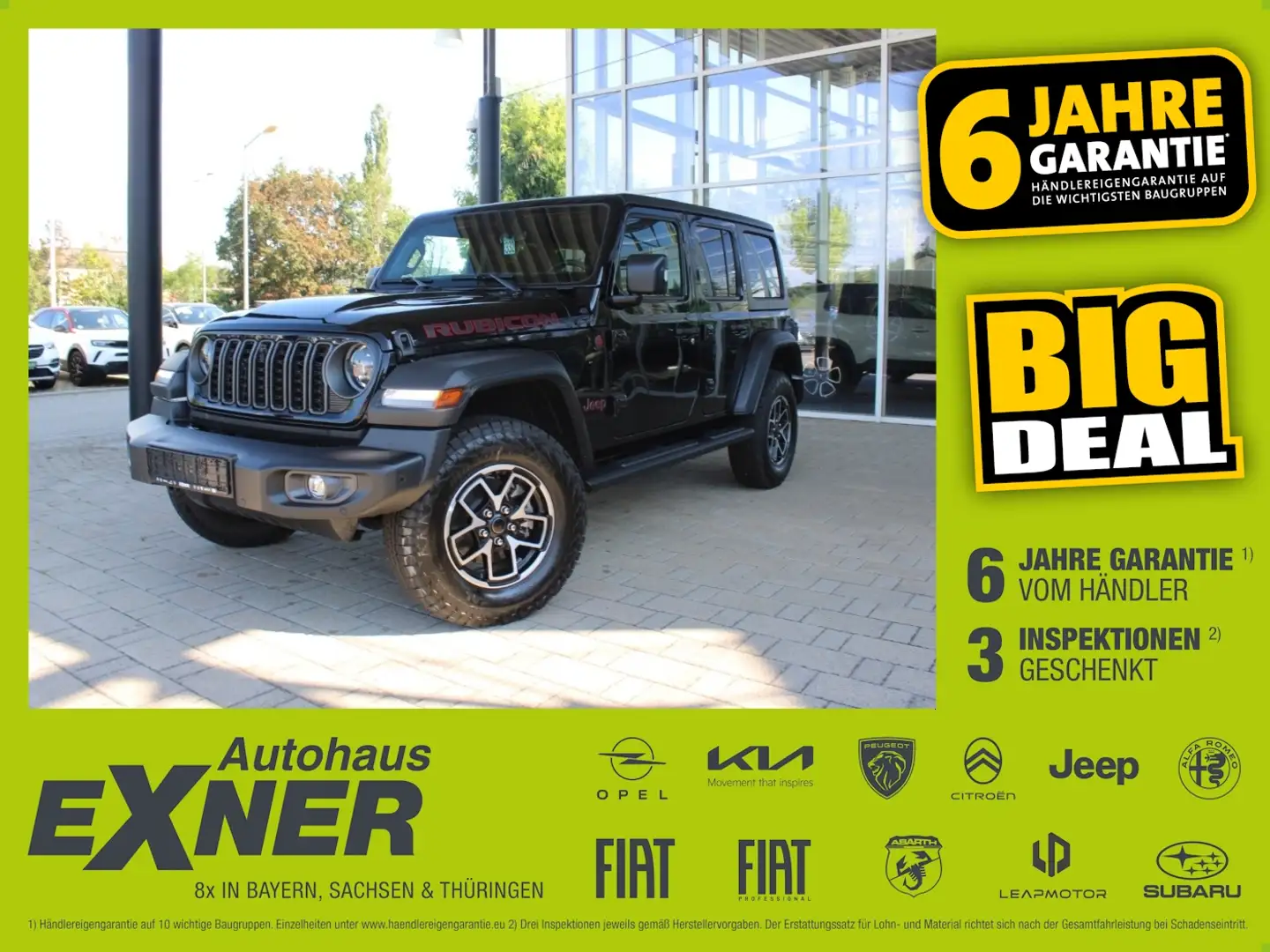 Jeep Wrangler 2.0 T-GDI Rubicon Unlimited Sitzheizung Schwarz - 1
