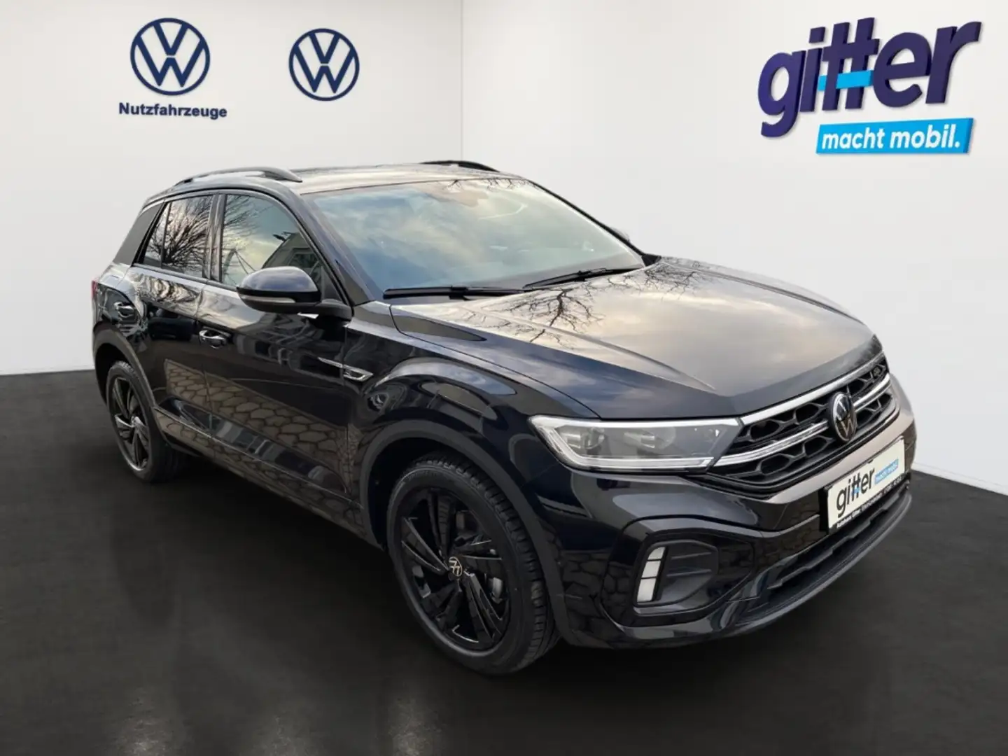 Volkswagen T-Roc R-Line 1.5 TSI EU6e Sportpaket Navi Digitales Cock Schwarz - 2