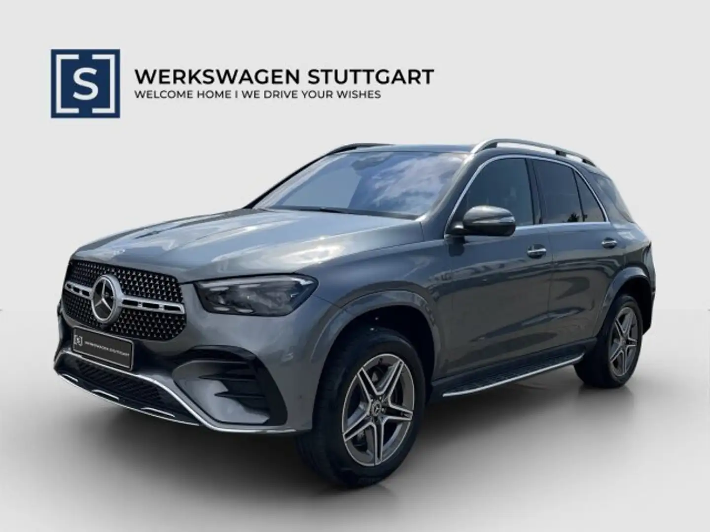 Mercedes-Benz GLE 450 GLE 450 d 4M AMG Premium AHK Airmatic 360° NP125 Gris - 1