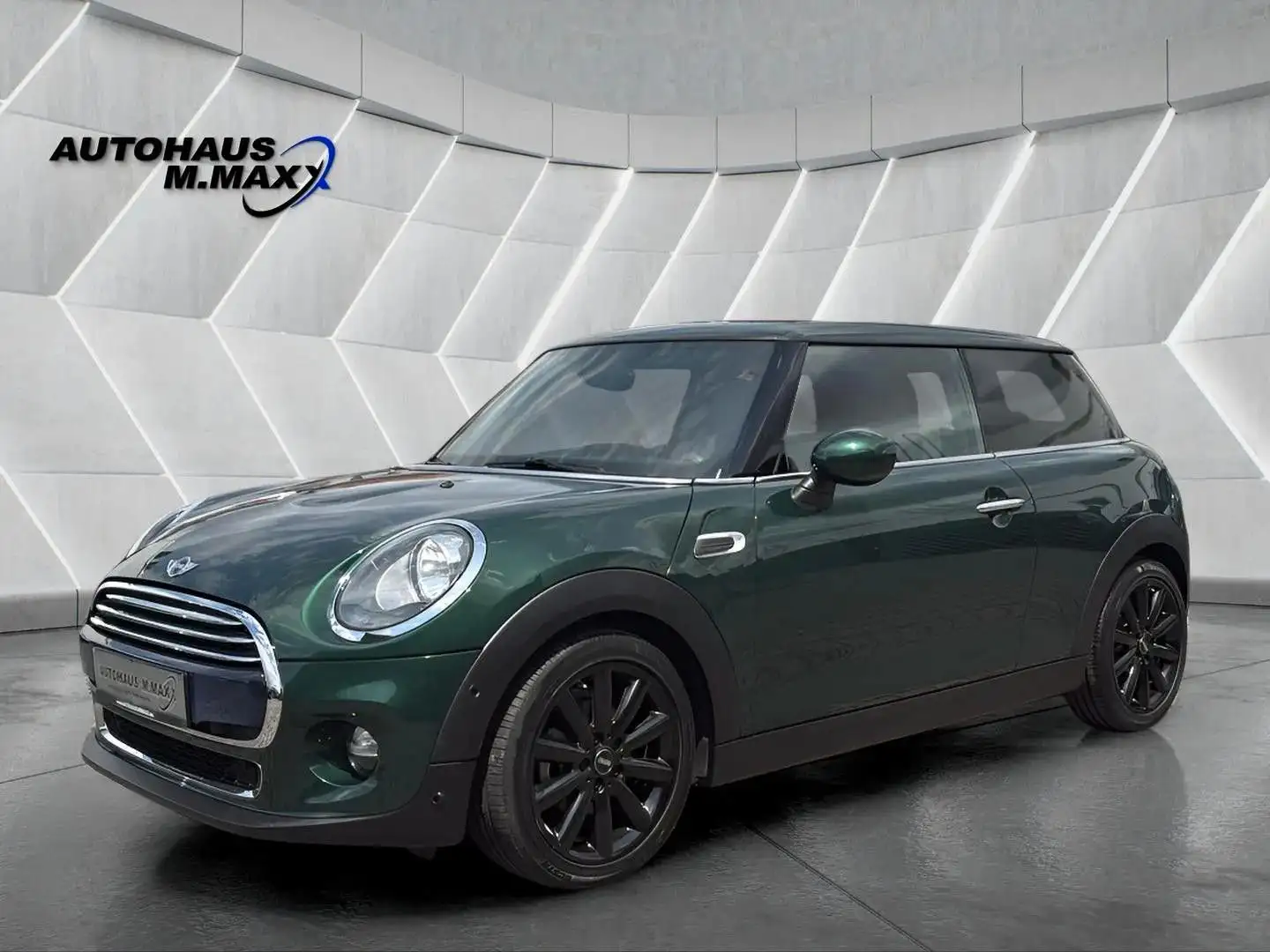 MINI Cooper 3-trg. Chili Pano Leder PDC LM PianoBlack Grün - 1