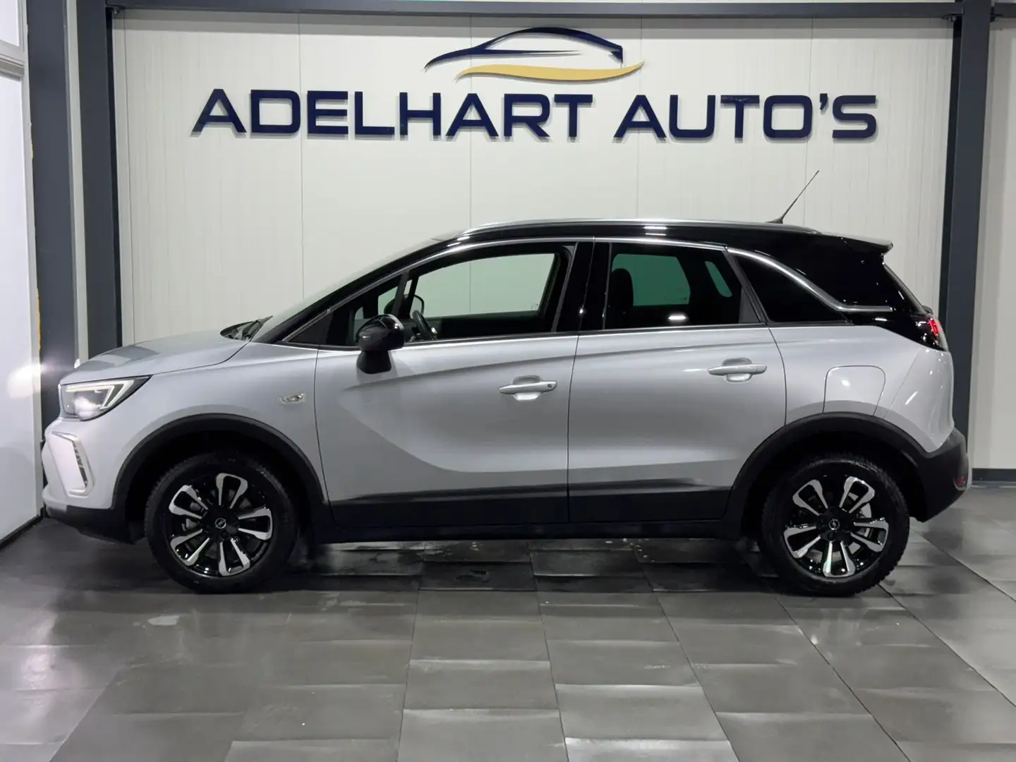Opel Crossland 1.2 Turbo Elegance Automaat / Apple CarPlay Naviga Zilver - 2
