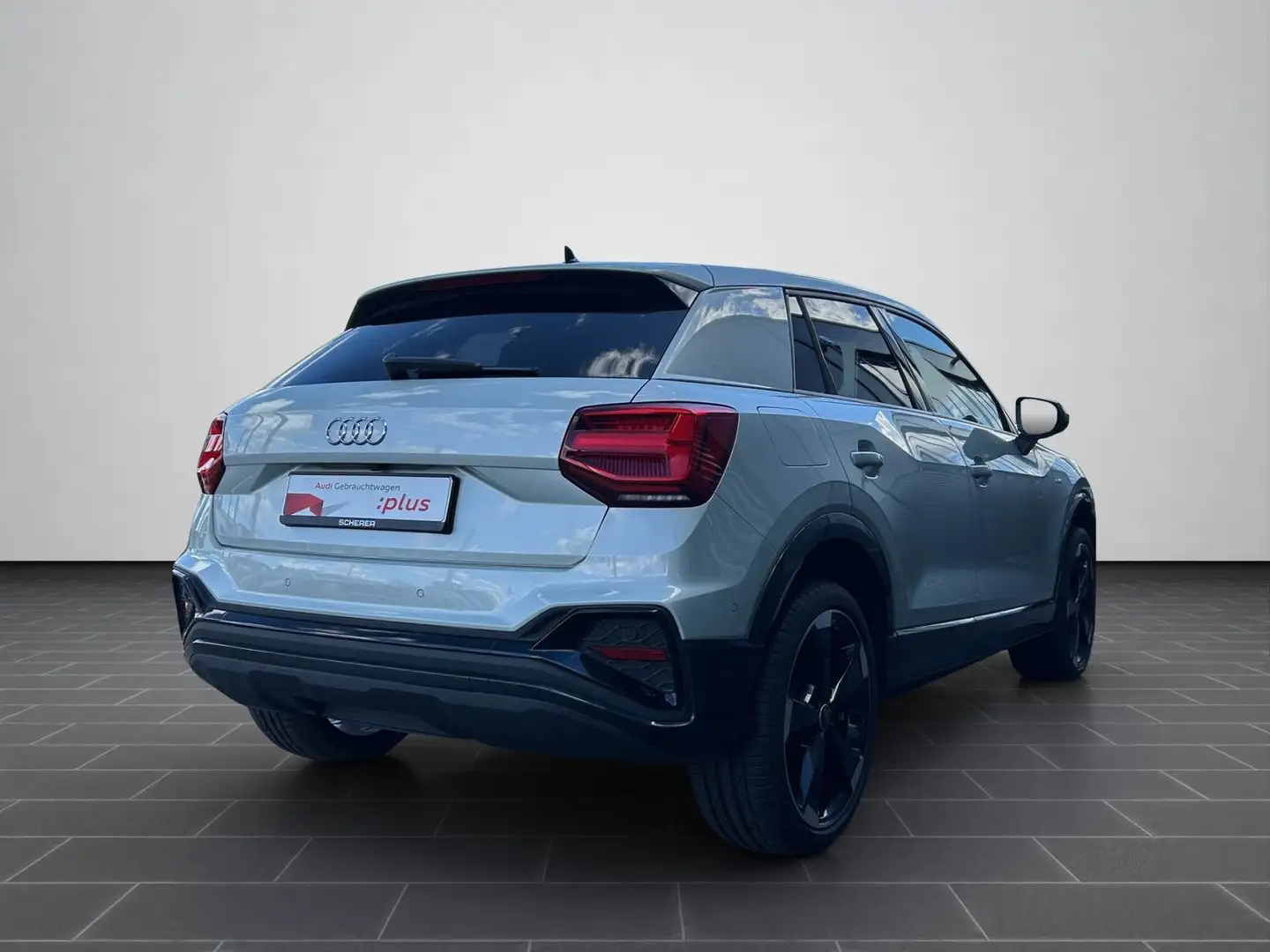 Audi Q2 35 TDI S line S tro. Matrix-LED/Standheiz./AH Silber - 2