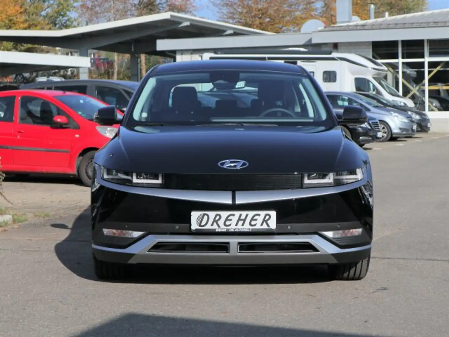 Hyundai IONIQ 5 IONIQ 5 / wenig km! / DYNAMIQ-Pak / Met / 800V / Schwarz - 2