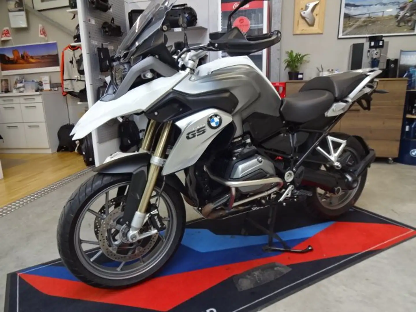 BMW R 1200 GS Sturzbügel Bílá - 2