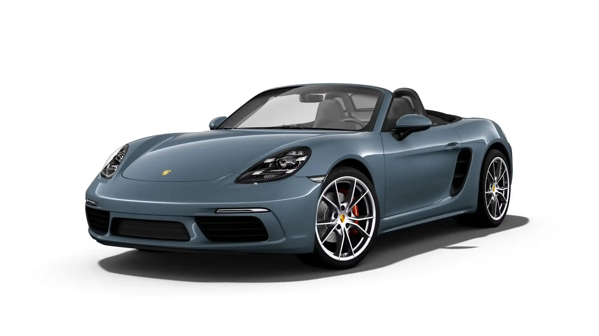 Porsche 718 Boxster S Blauw - 1