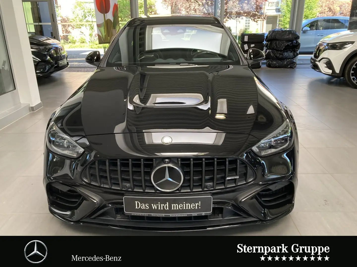Mercedes-Benz C 63 AMG C 63 S E Perf. T AMG Perf.Sitze,Pano,AHK,Distr. Schwarz - 2