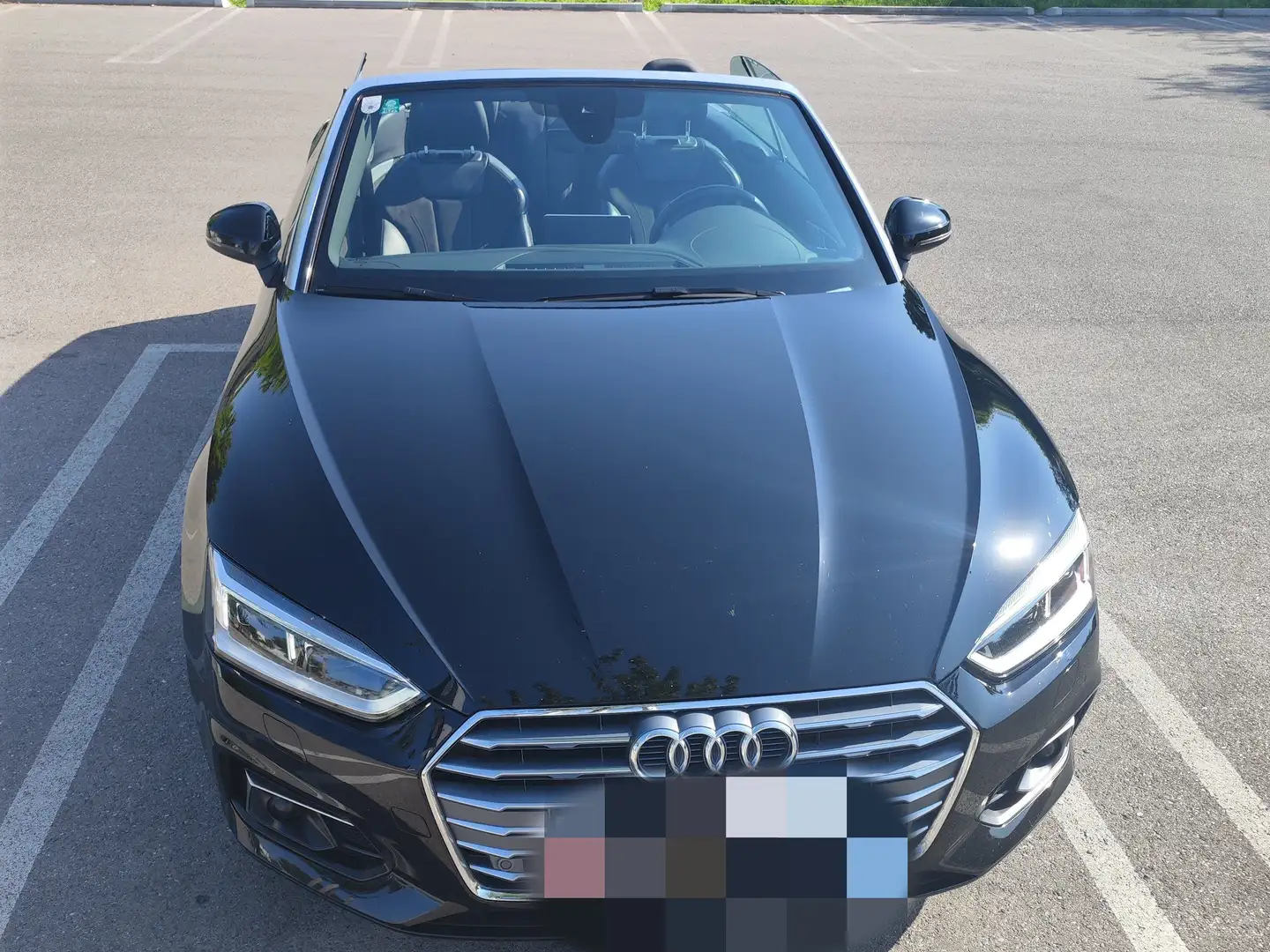 Audi A5 A5 Cabrio 40 TFSI Schwarz - 2