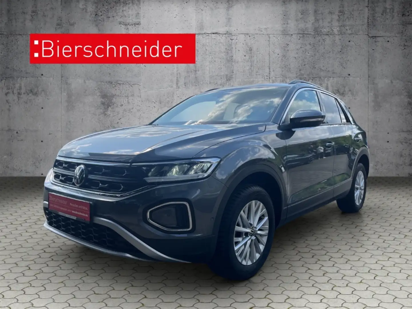 Volkswagen T-Roc 1.0 TSI Life NAVI LED SHZ GRA DAB FULL LINK Grey - 1