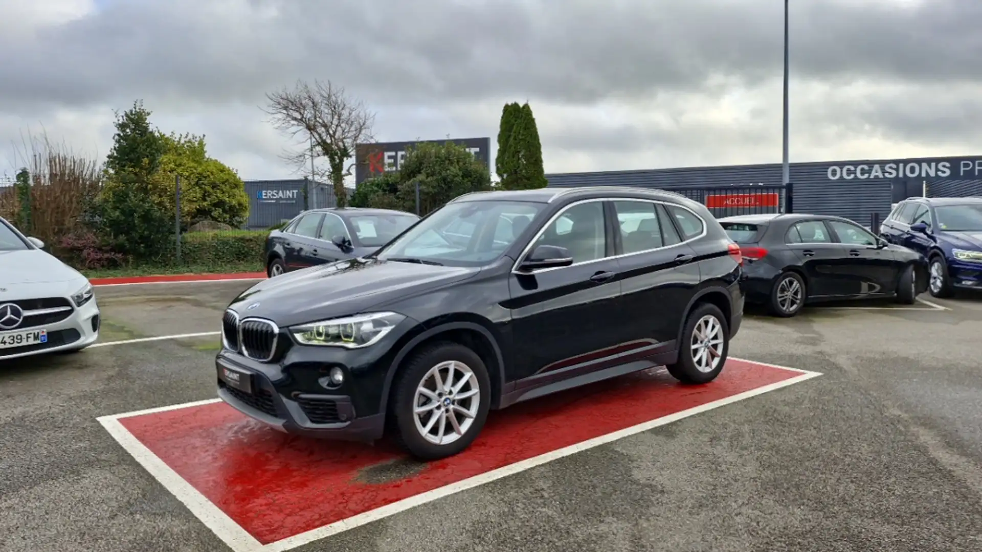 BMW X1 F48 LCI SDRIVE 18I 140 CH DKG7 BUSINESS DESIGN Noir - 1