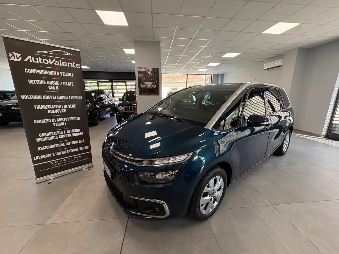 Citroen C4 SpaceTourer C4 SpaceTourer BlueHDi 130 S&S EAT8 Business Blu/Azzurro - 1